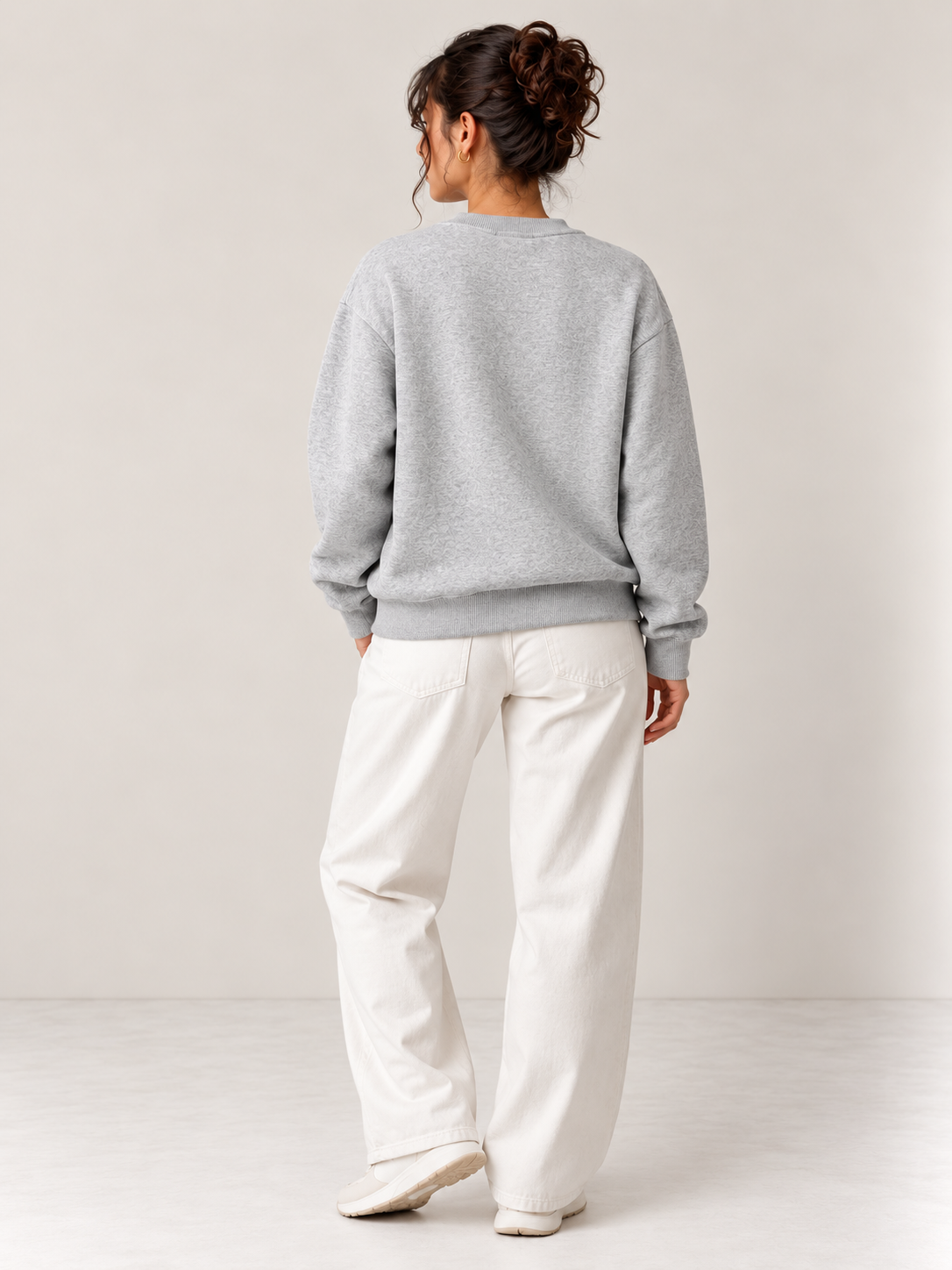 VİGOSS BASKILI  KADIN  SWEATSHIRT 14115-30112