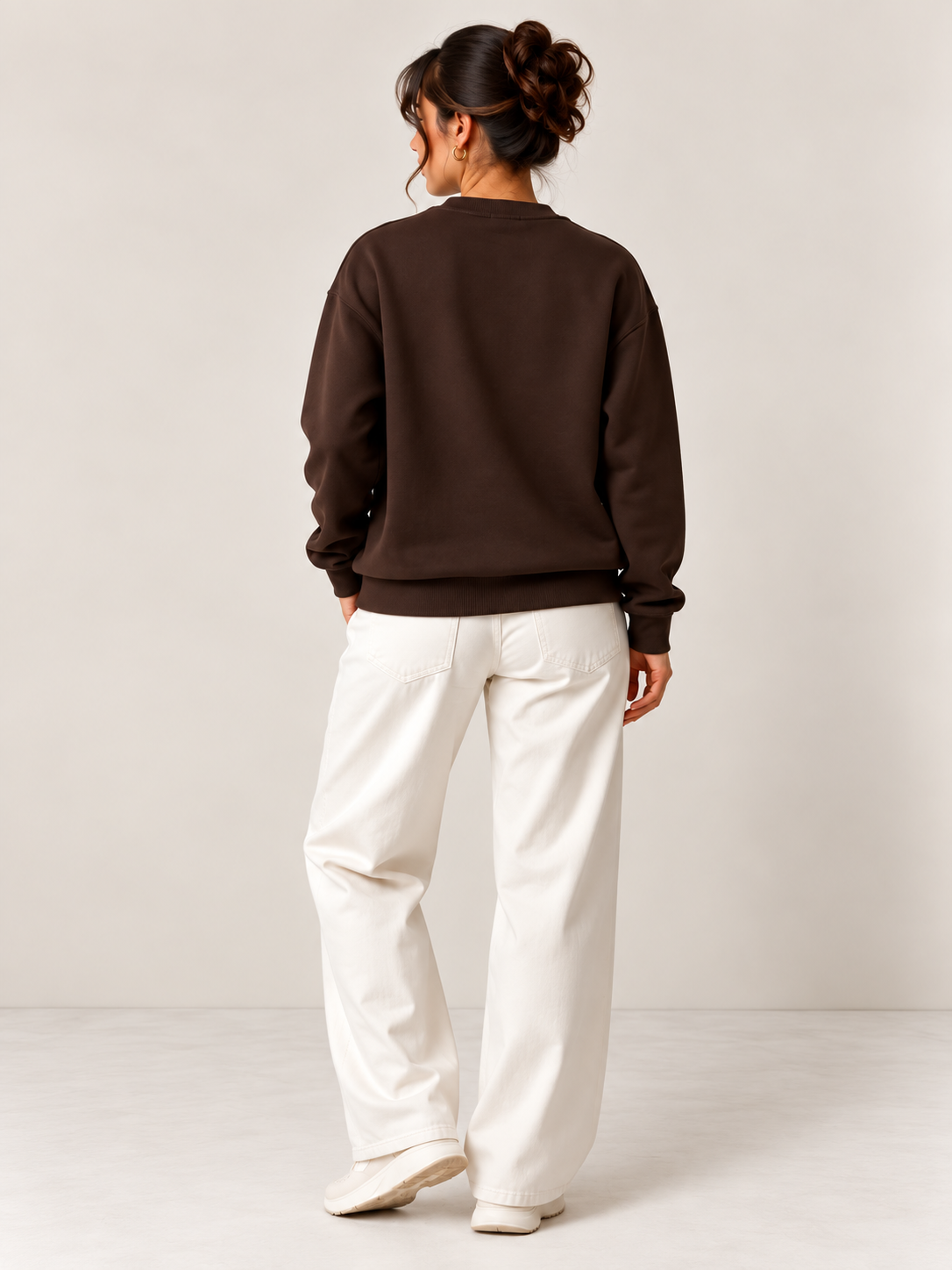 VİGOSS BASKILI  KADIN  SWEATSHIRT 14115-30112