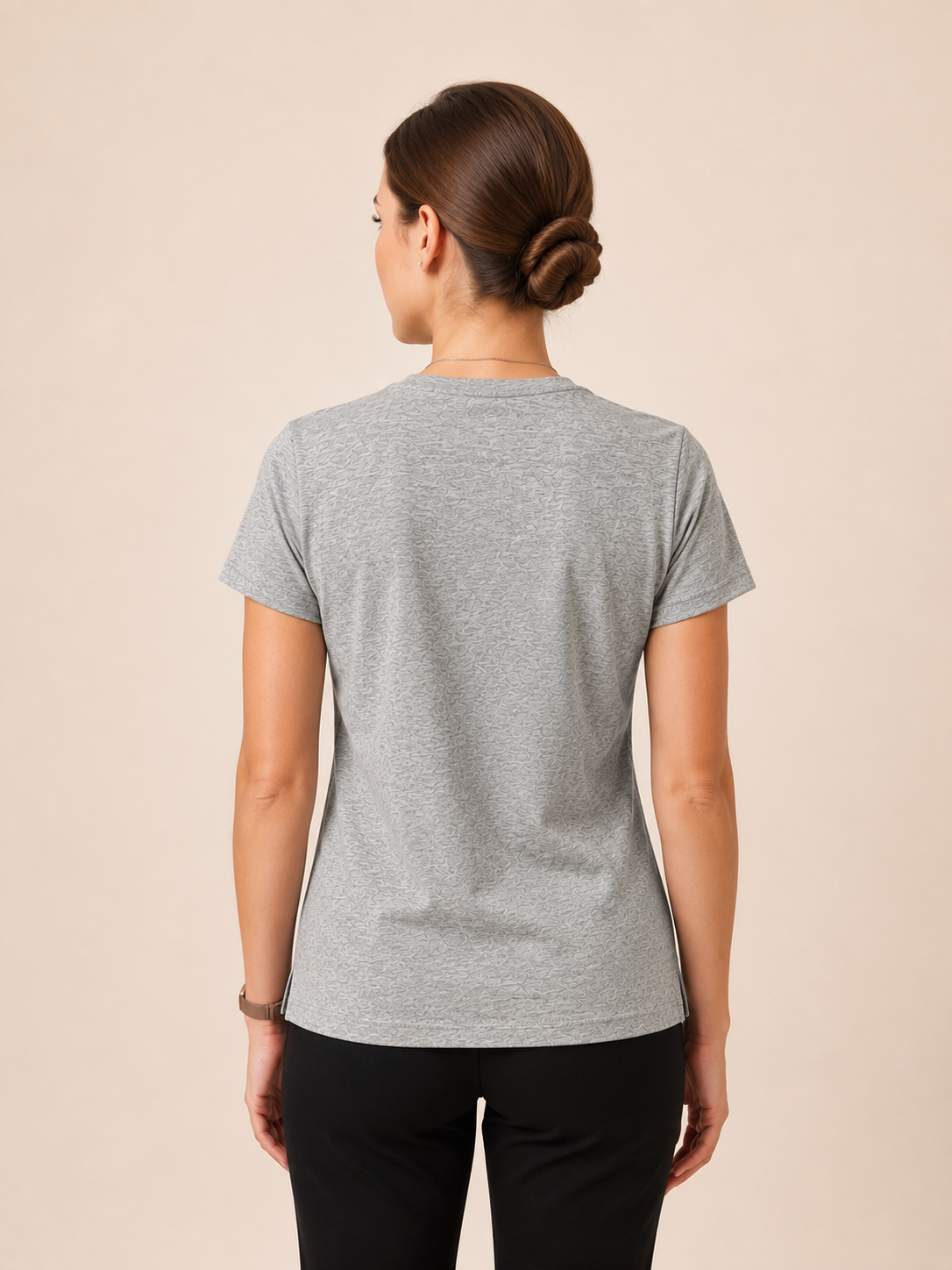 VİGOSS BASKILI KADIN T-SHIRT 13193-03370