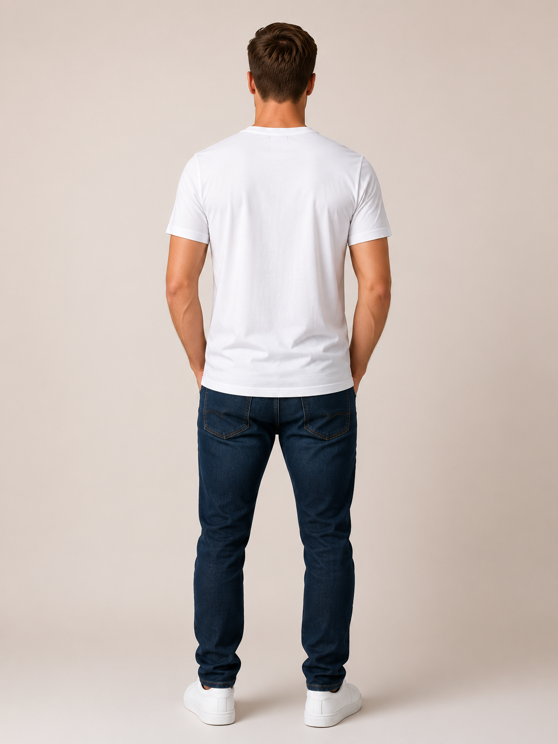 VİGOSS BATTAL V YAKA ERKEK T-SHIRT B3125-03370