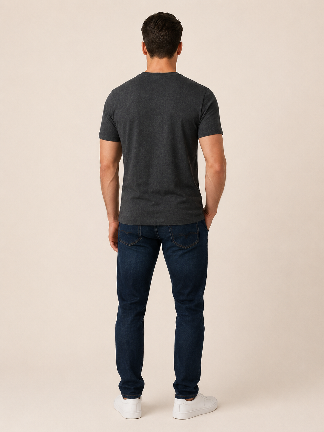 VİGOSS ERKEK BATTAL O YAKA BASIC T-SHIRT B3124-03370