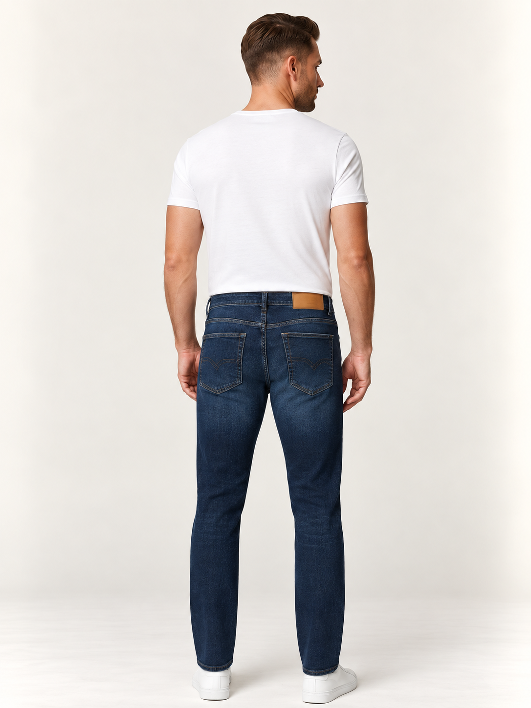 VIGOSS ERKEK COMFORD FİT MID RISE SLİM LEG DENİM PANTOLON 73518-73619