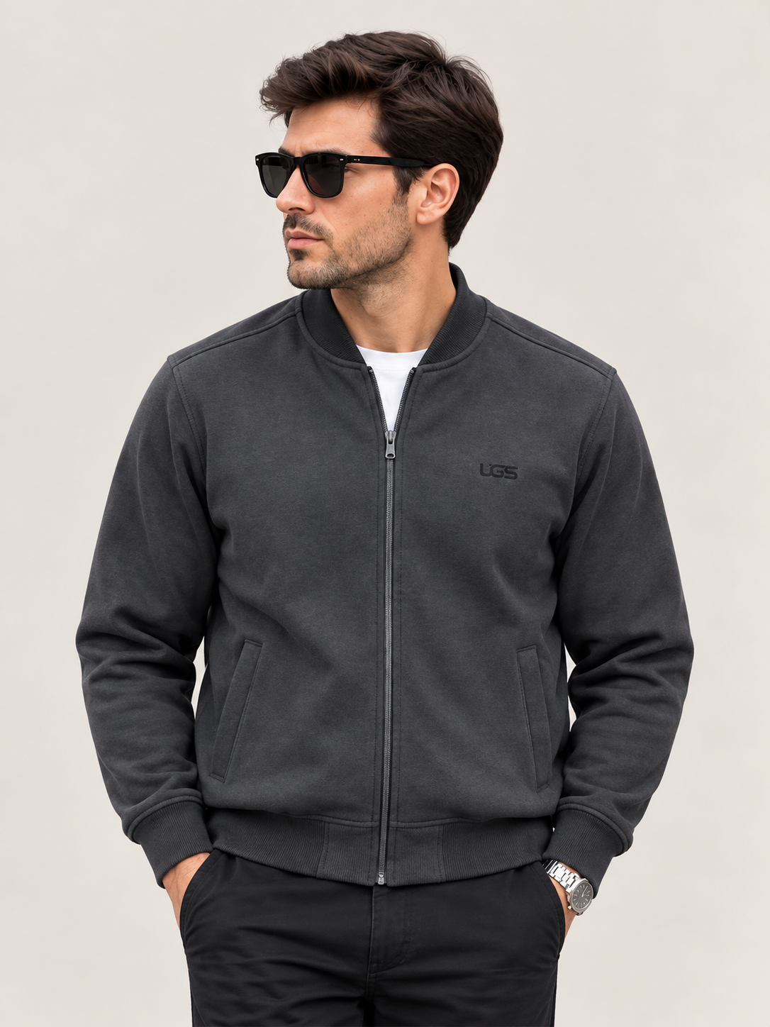 VİGOSS  ERKEK FERM. BOMBER SWEAT 63183-30364
