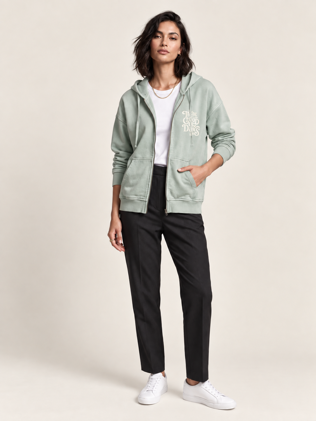 VIGOSS  FERM. PARÇA BOYA KADIN SWEATSHIRT 13942-30034