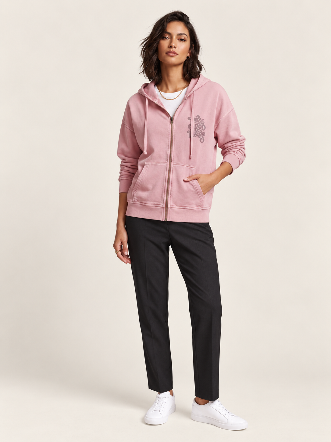VIGOSS  FERM. PARÇA BOYA KADIN SWEATSHIRT 13942-30034