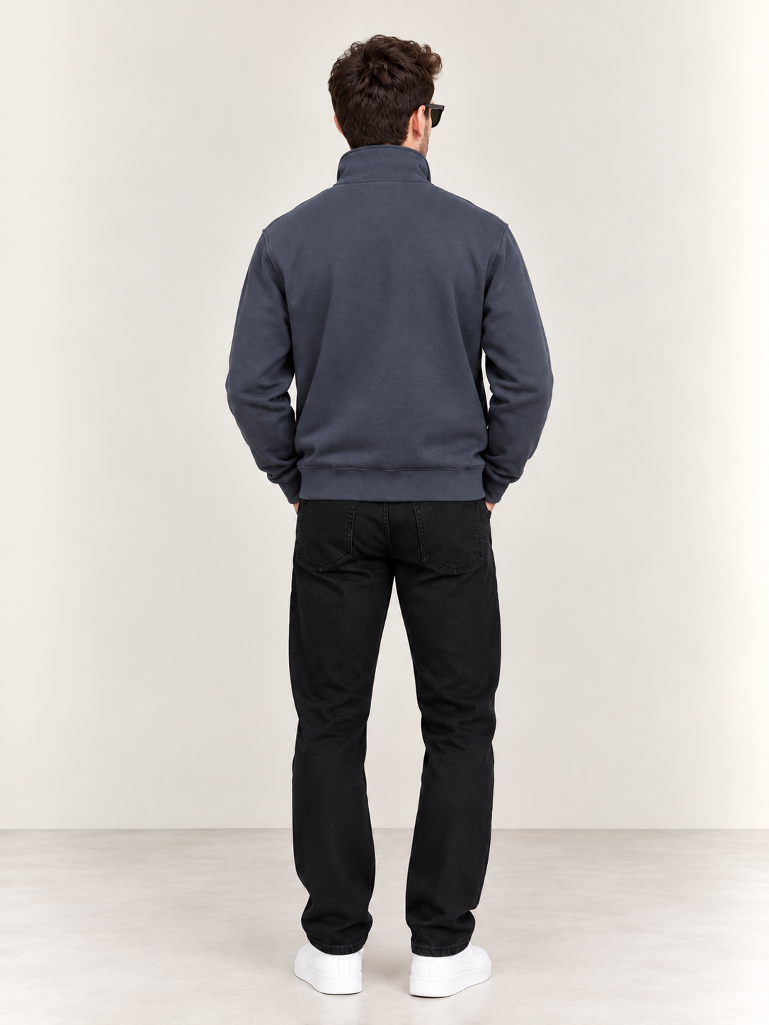 VİGOSS HAKİM YAKA FERM.  ERKEK SWEATSHIRT 63281-30112
