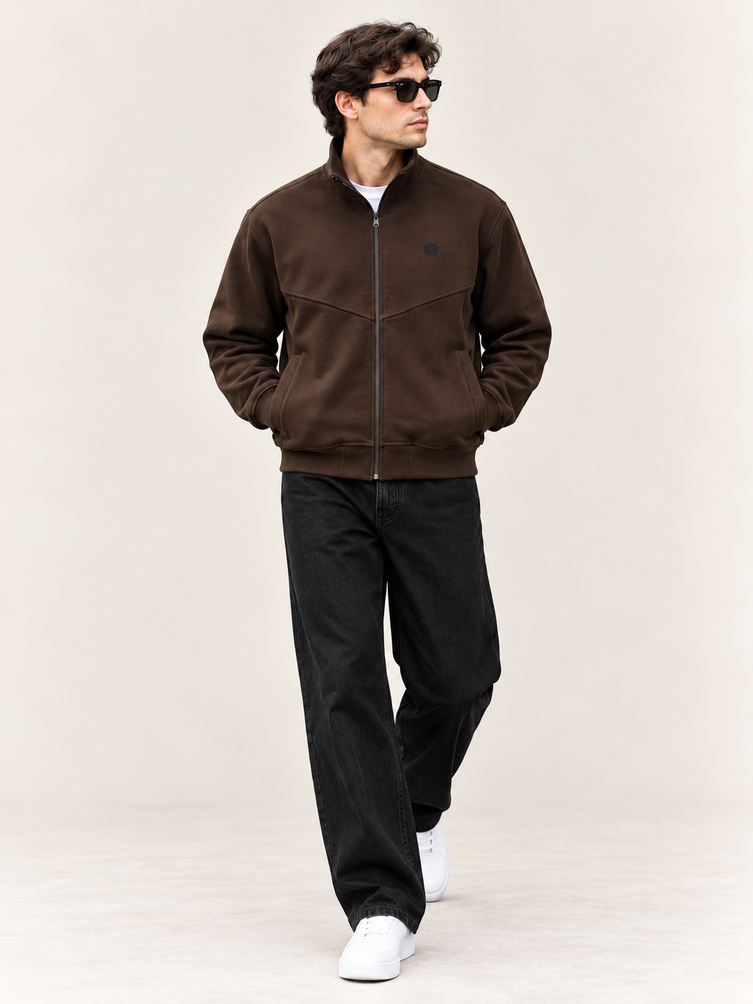 VİGOSS HAKİM YAKA FERM.  ERKEK SWEATSHIRT 63259-30112
