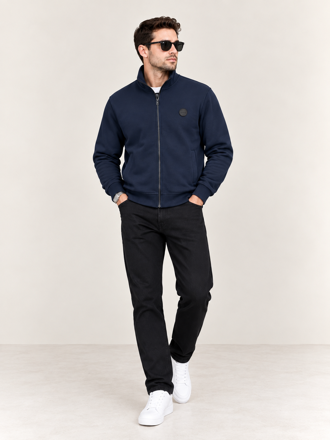 VİGOSS HAKİM YAKA FERM.  ERKEK SWEATSHIRT 63281-30112