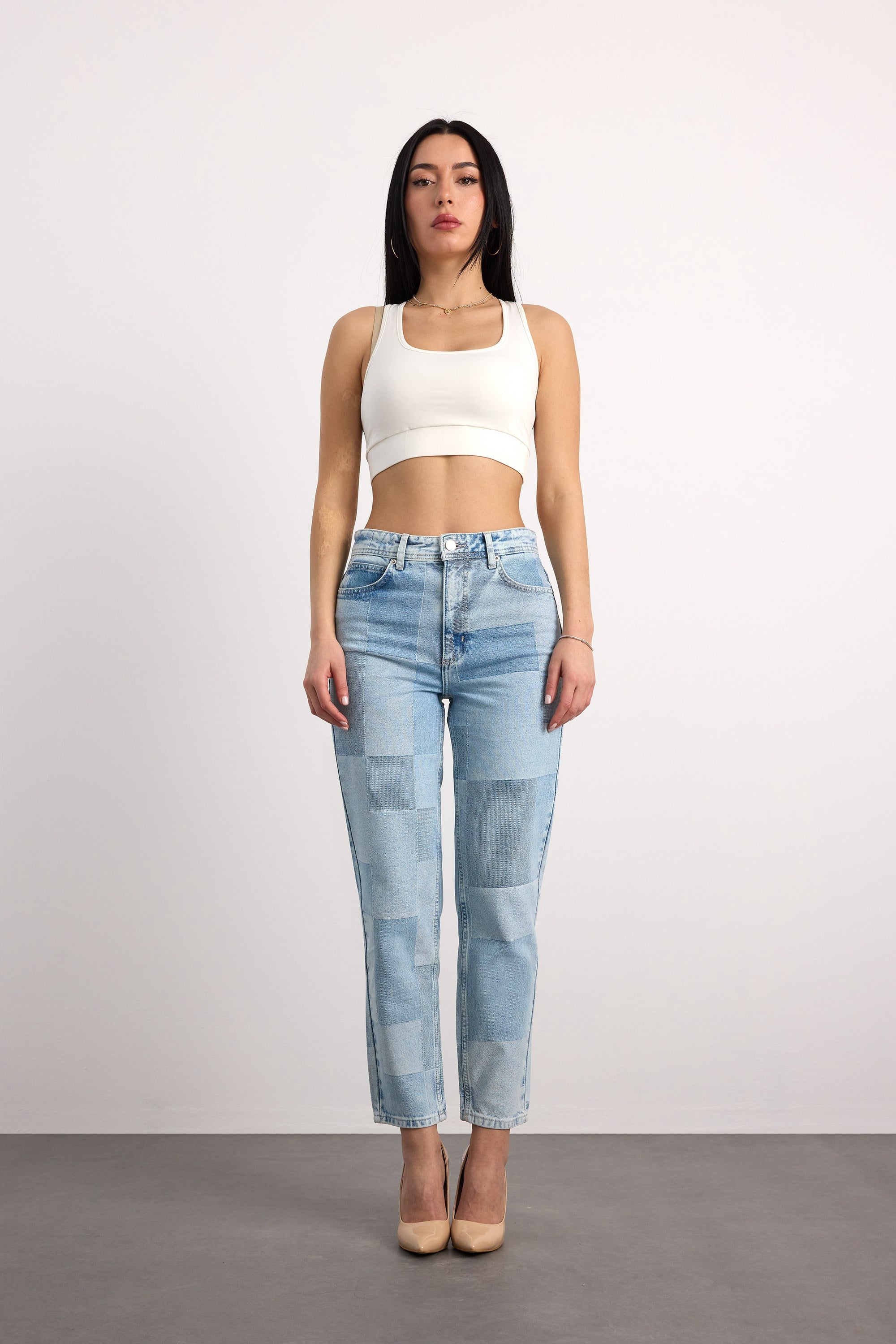 VIGOSS KADIN DENIM PANTOLON 24164-73129