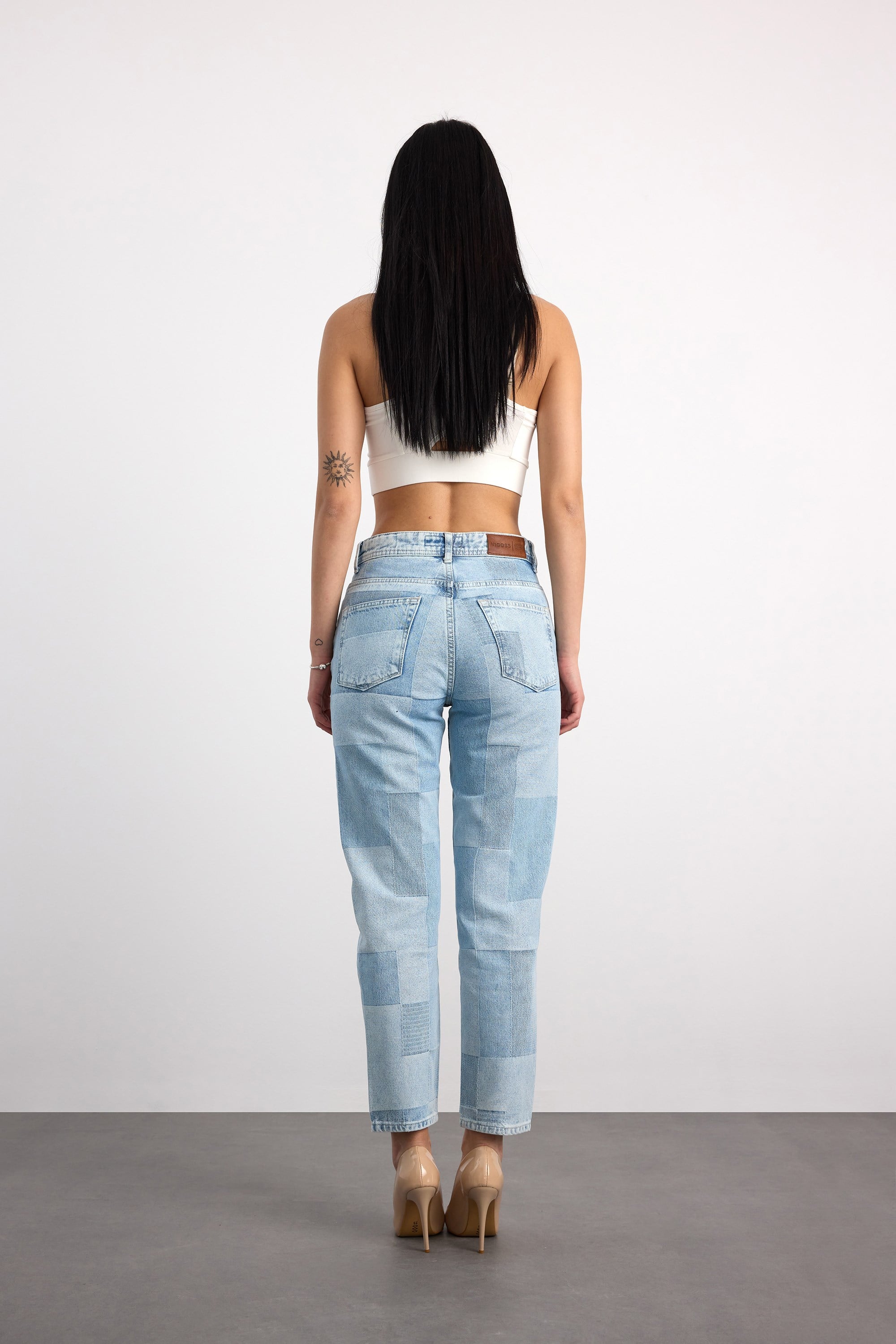 VIGOSS KADIN DENIM PANTOLON 24164-73129