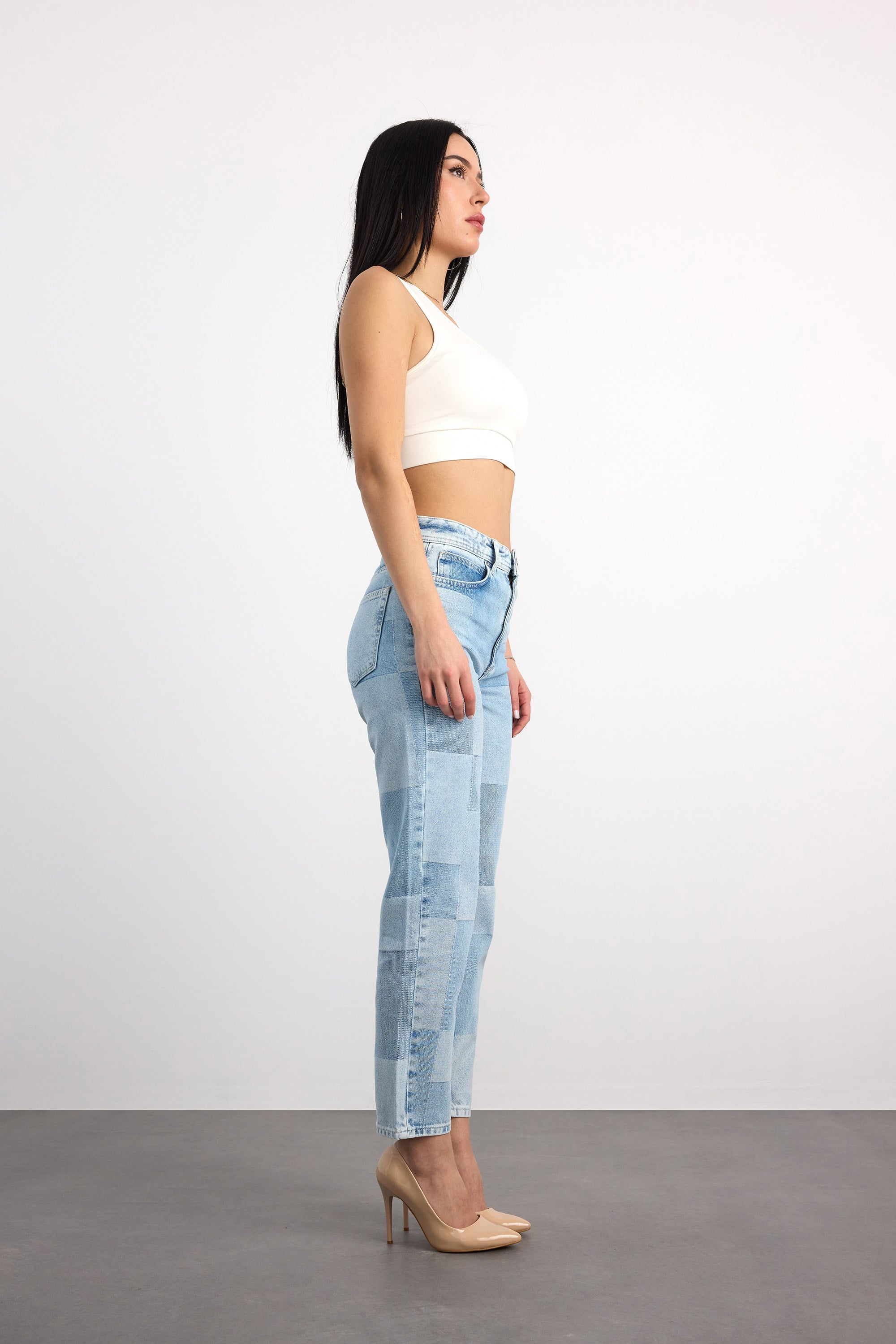 VIGOSS KADIN DENIM PANTOLON 24164-73129