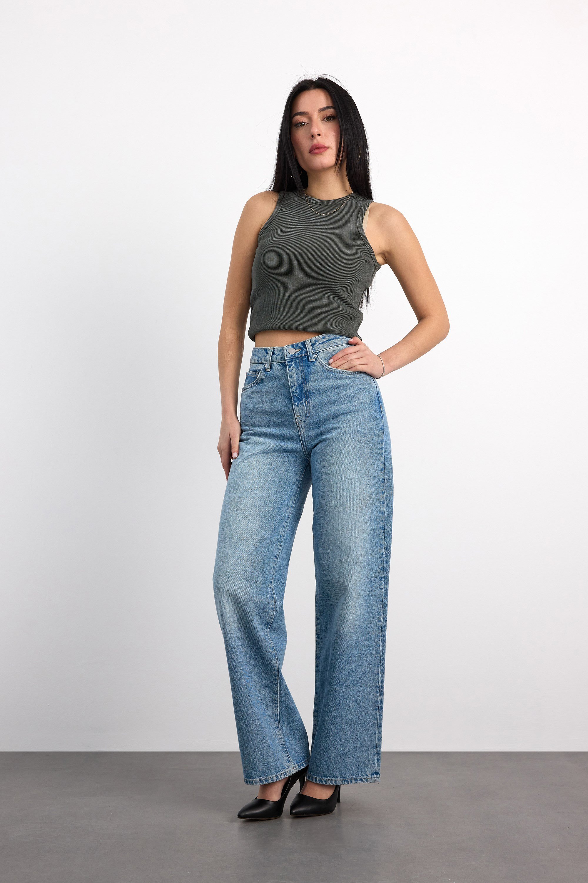 VİGOSS KADIN DENİM  PANTOLON 24294-73295