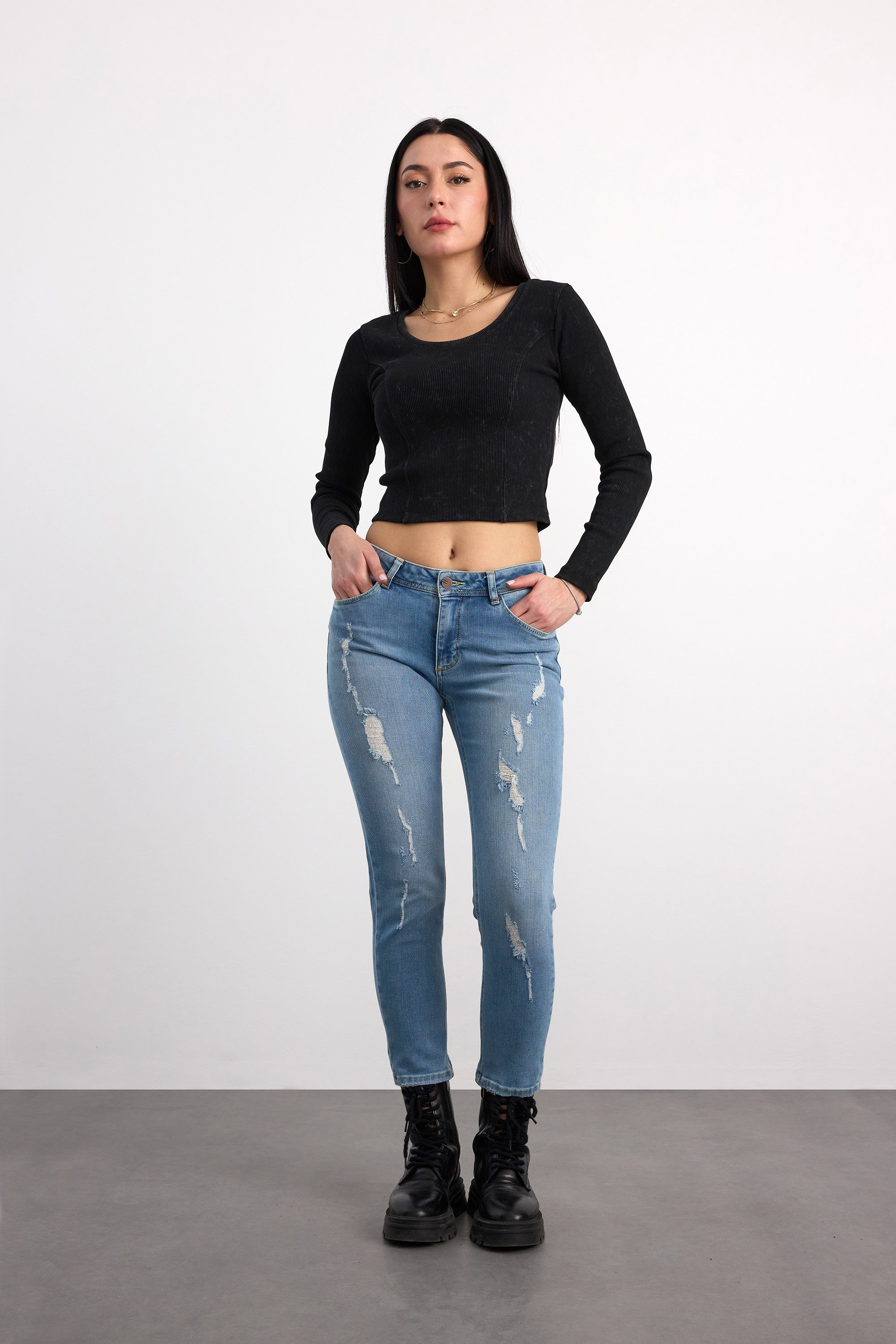 VİGOSS KADIN STRAIGHT FİT PANTOLON 23026-09250