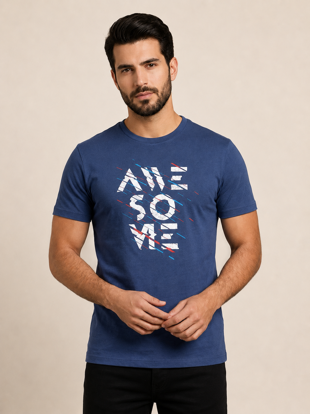 VOGOSS ACTION BASKILI ERKEK T-SHIRT 62571-30010