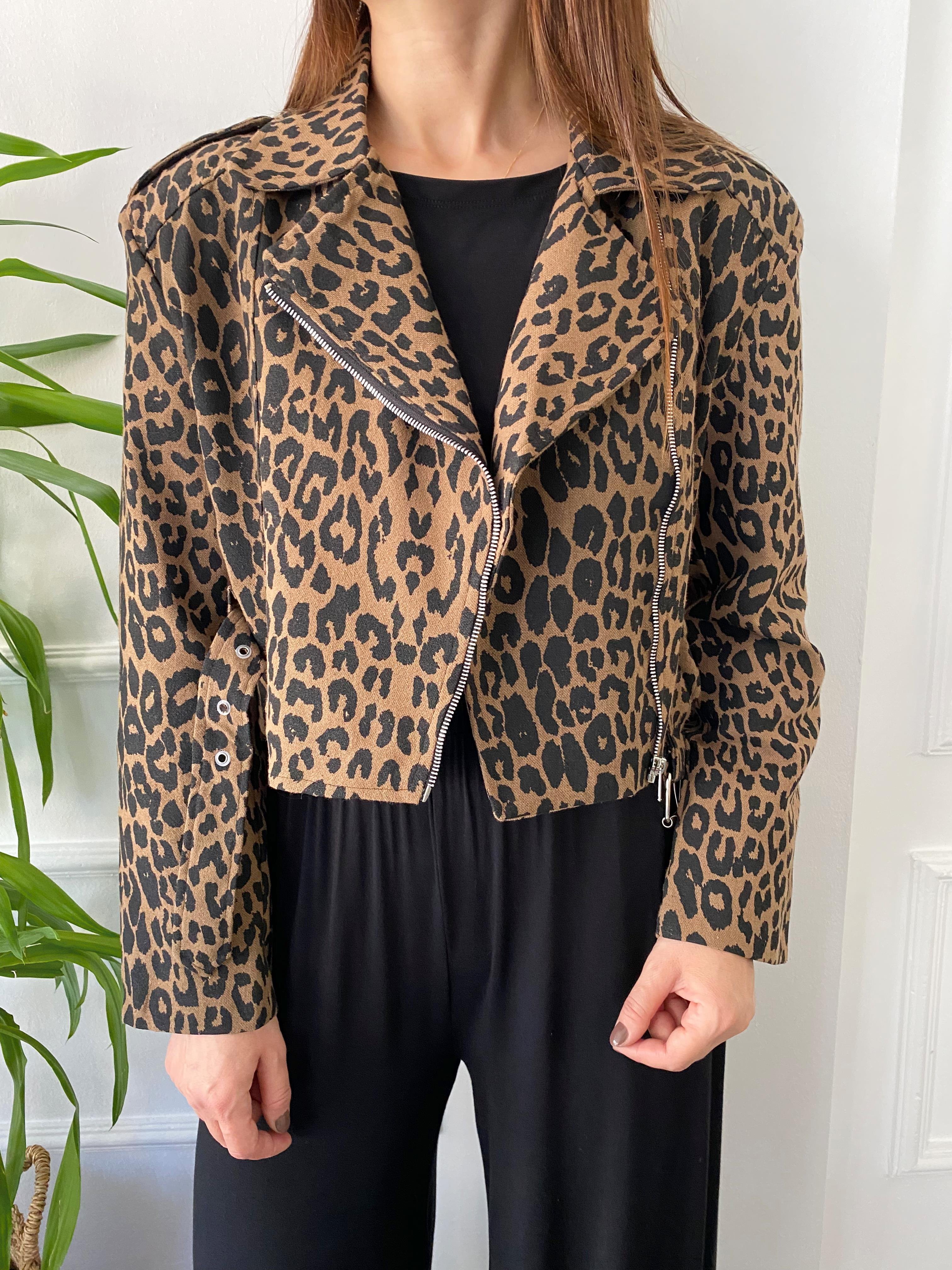 Bamber Ceket Leopar