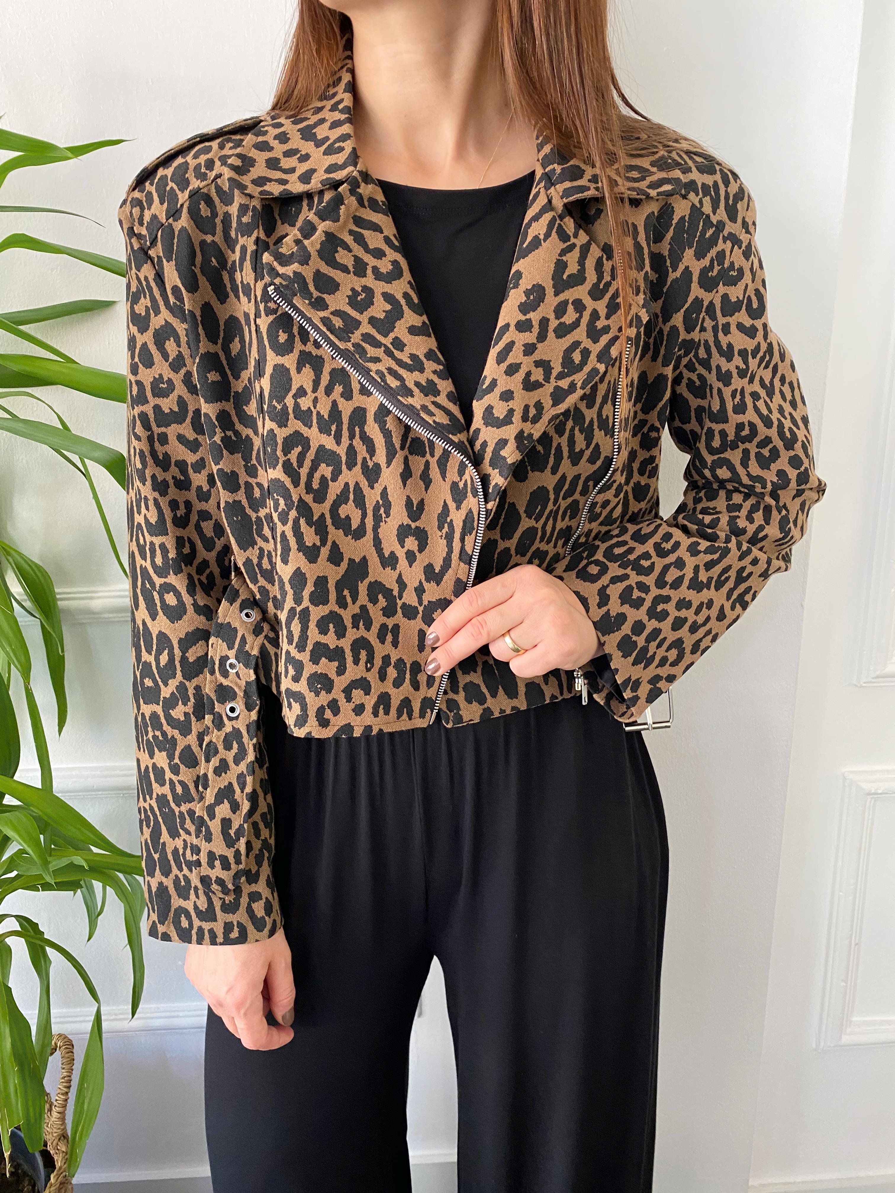 Bamber Ceket Leopar