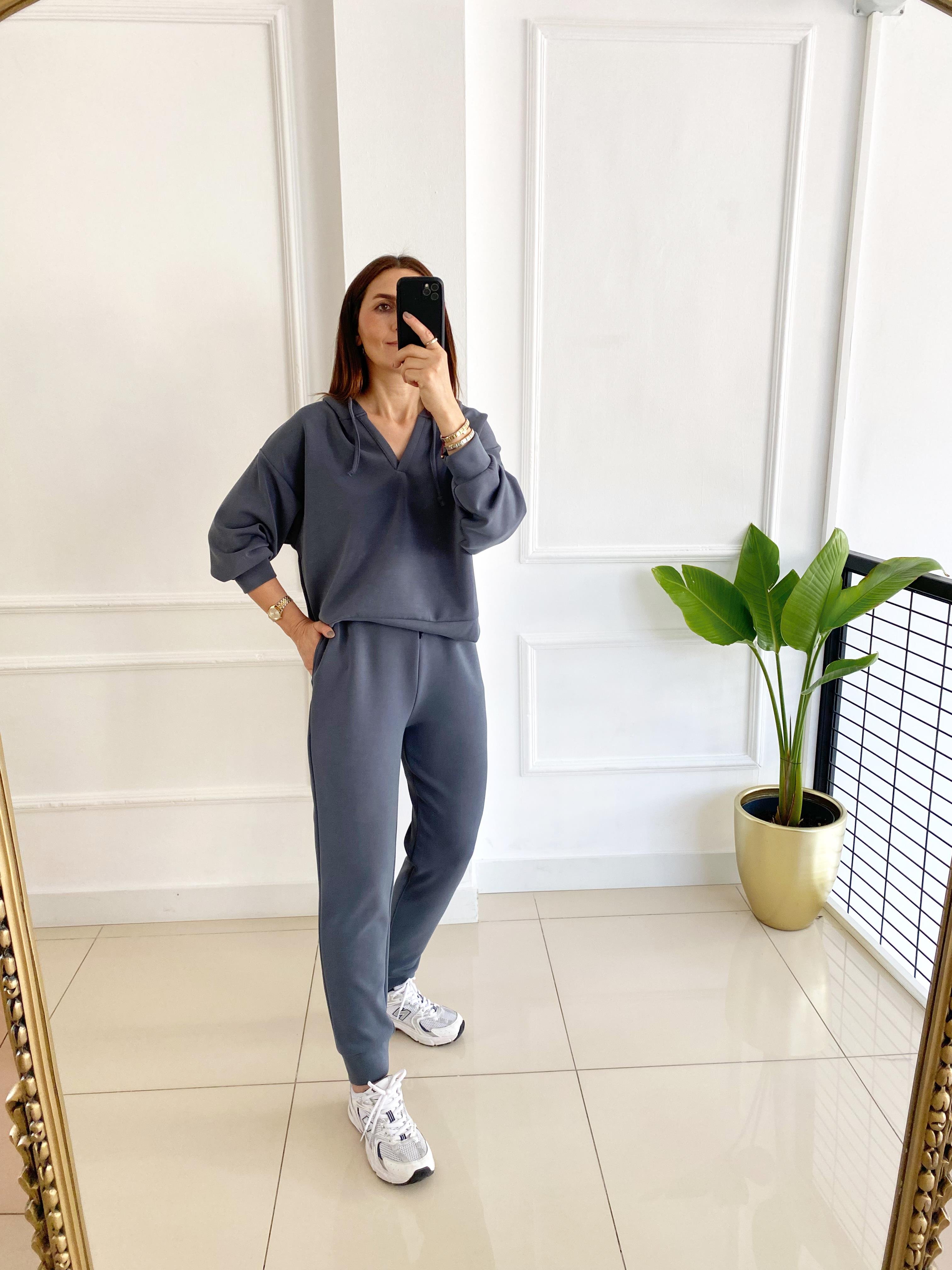 Modal Jogger Eşofman Altı Gri