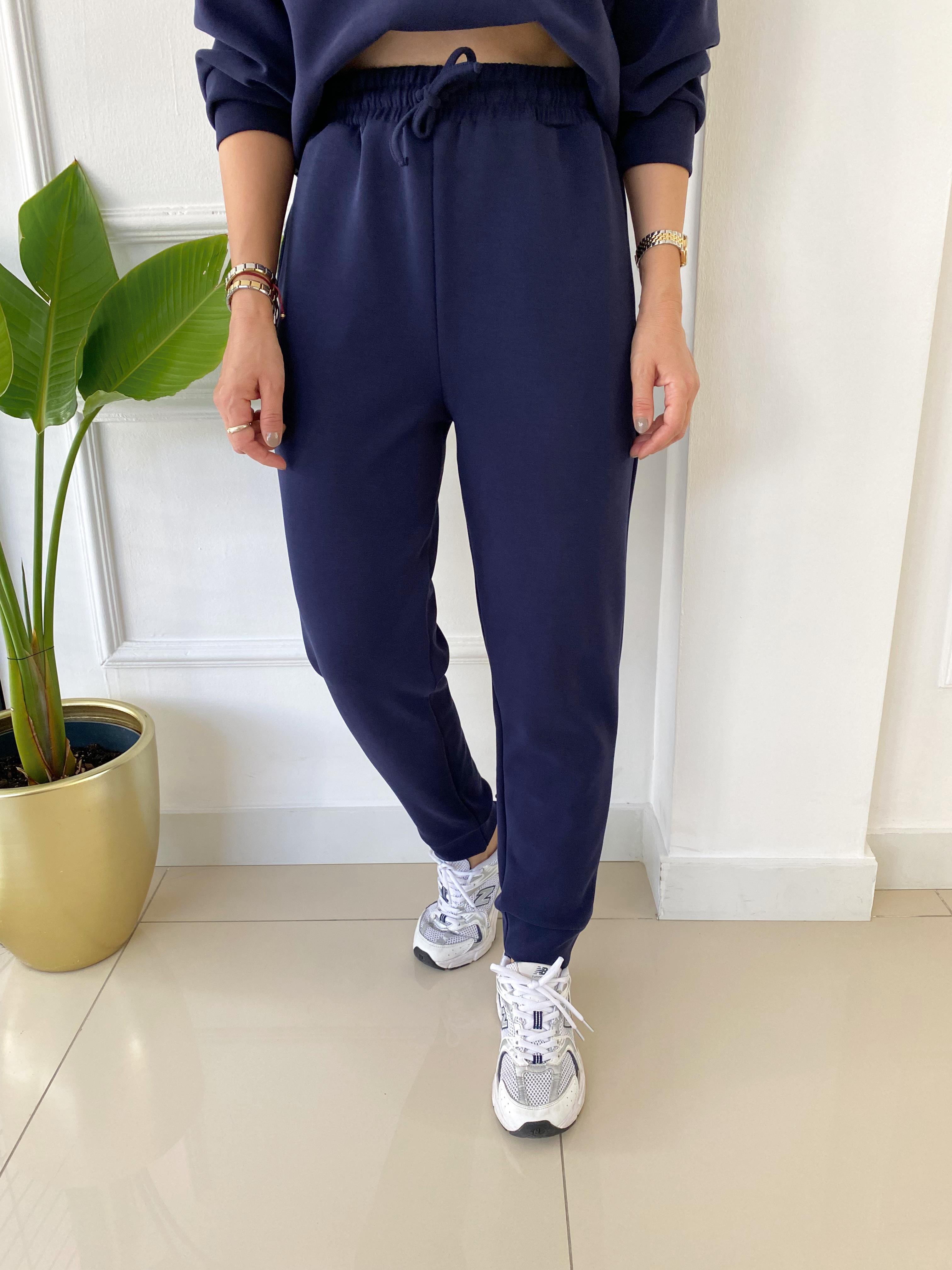 Modal Jogger Eşofman Altı Lacivert