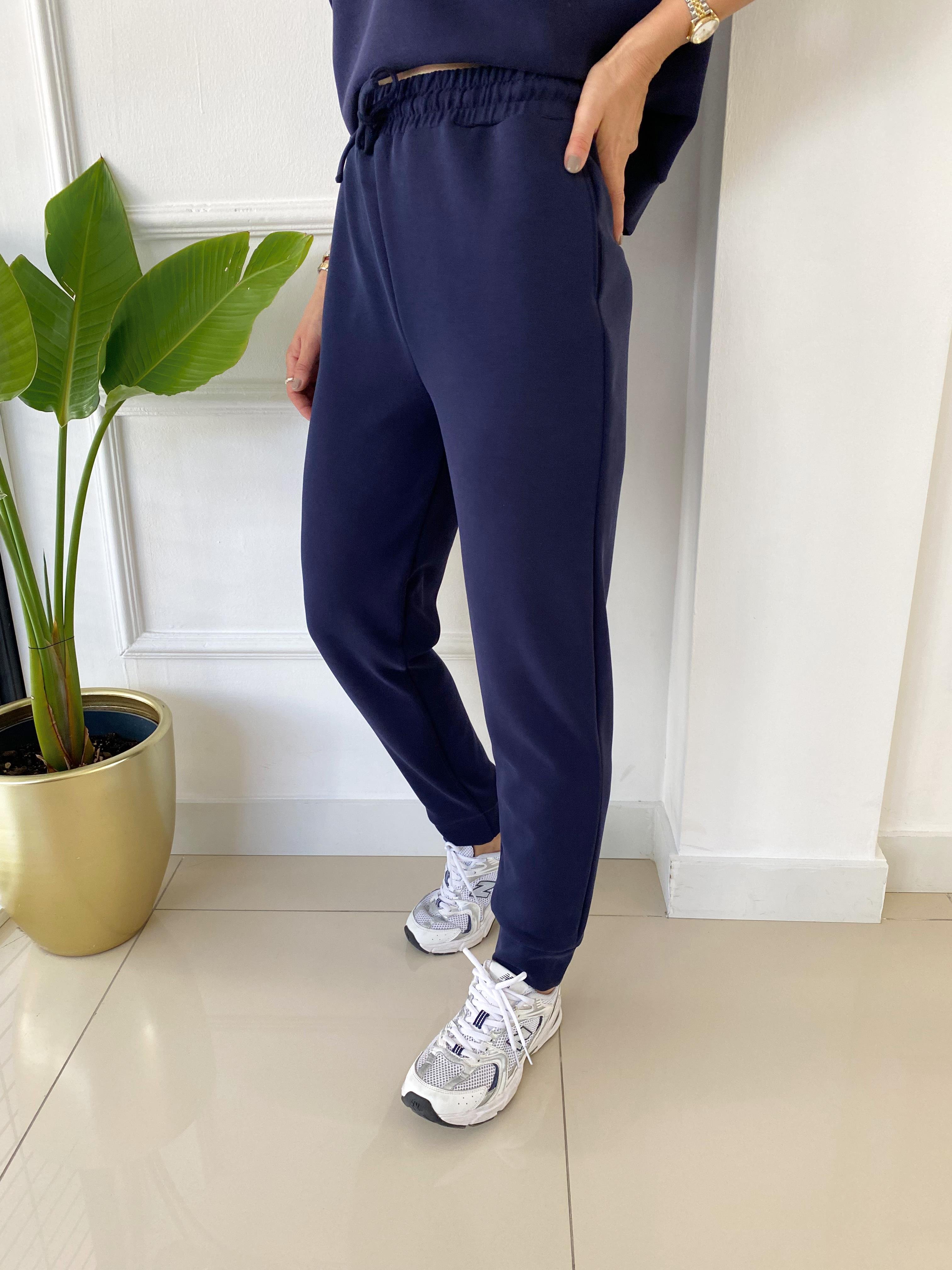 Modal Jogger Eşofman Altı Lacivert