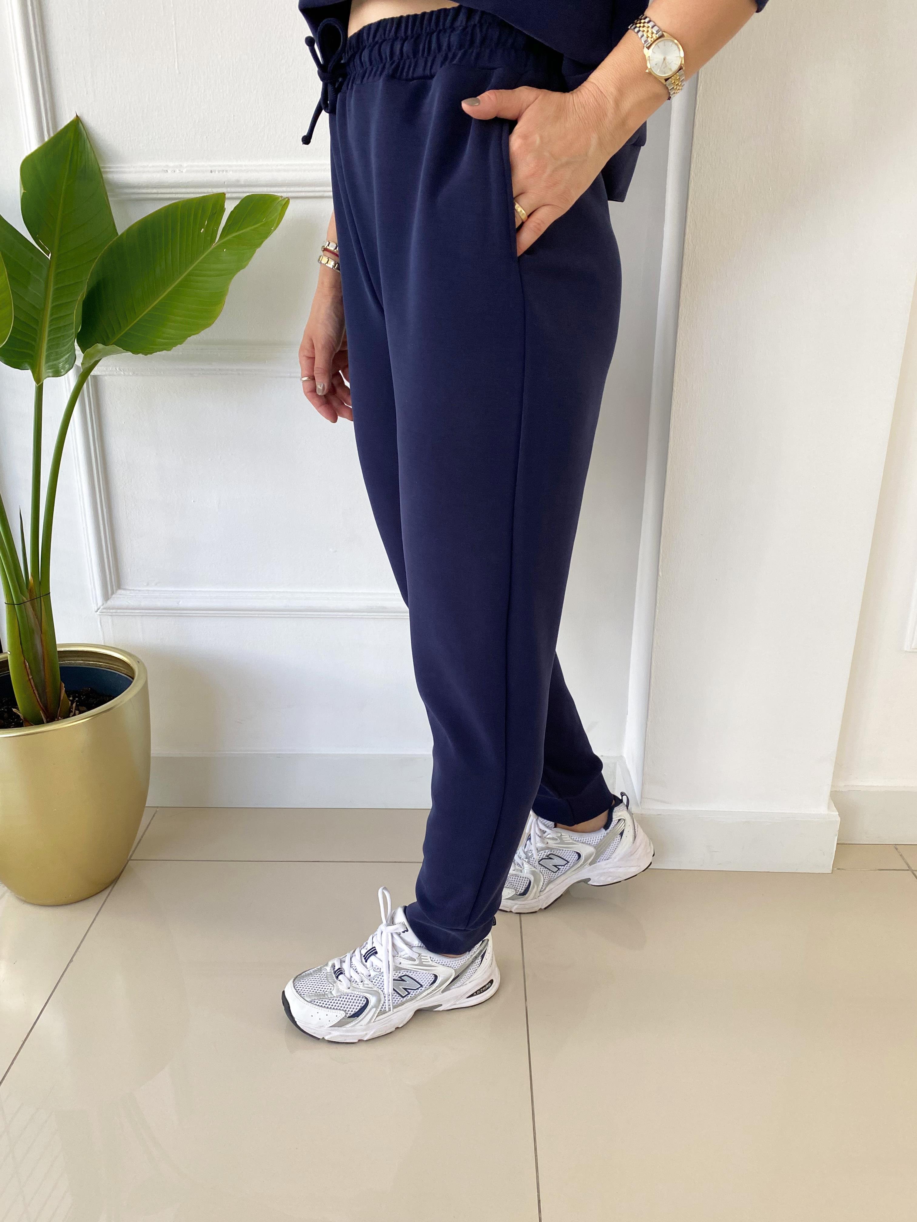 Modal Jogger Eşofman Altı Lacivert