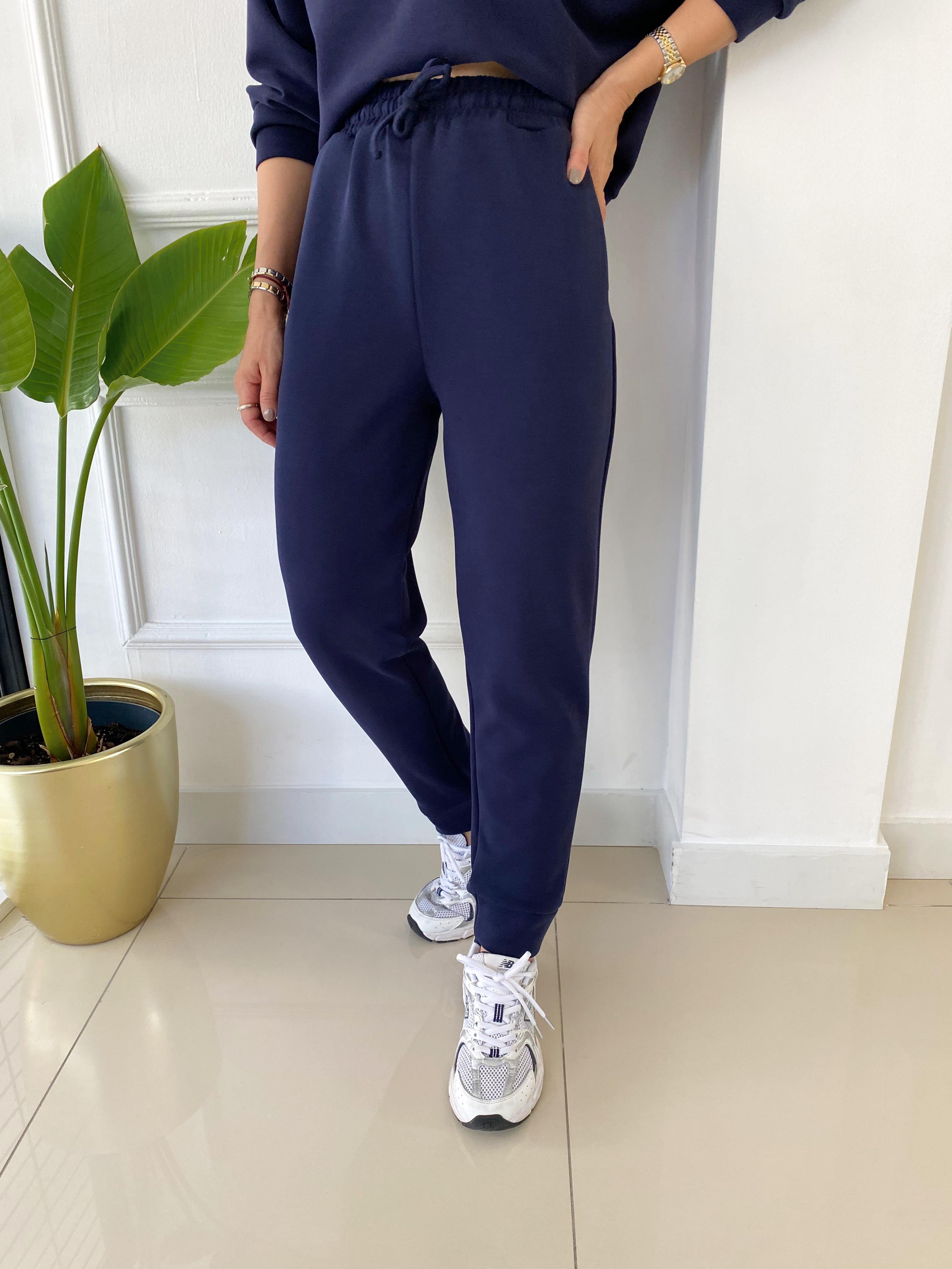 Modal Jogger Eşofman Altı Lacivert