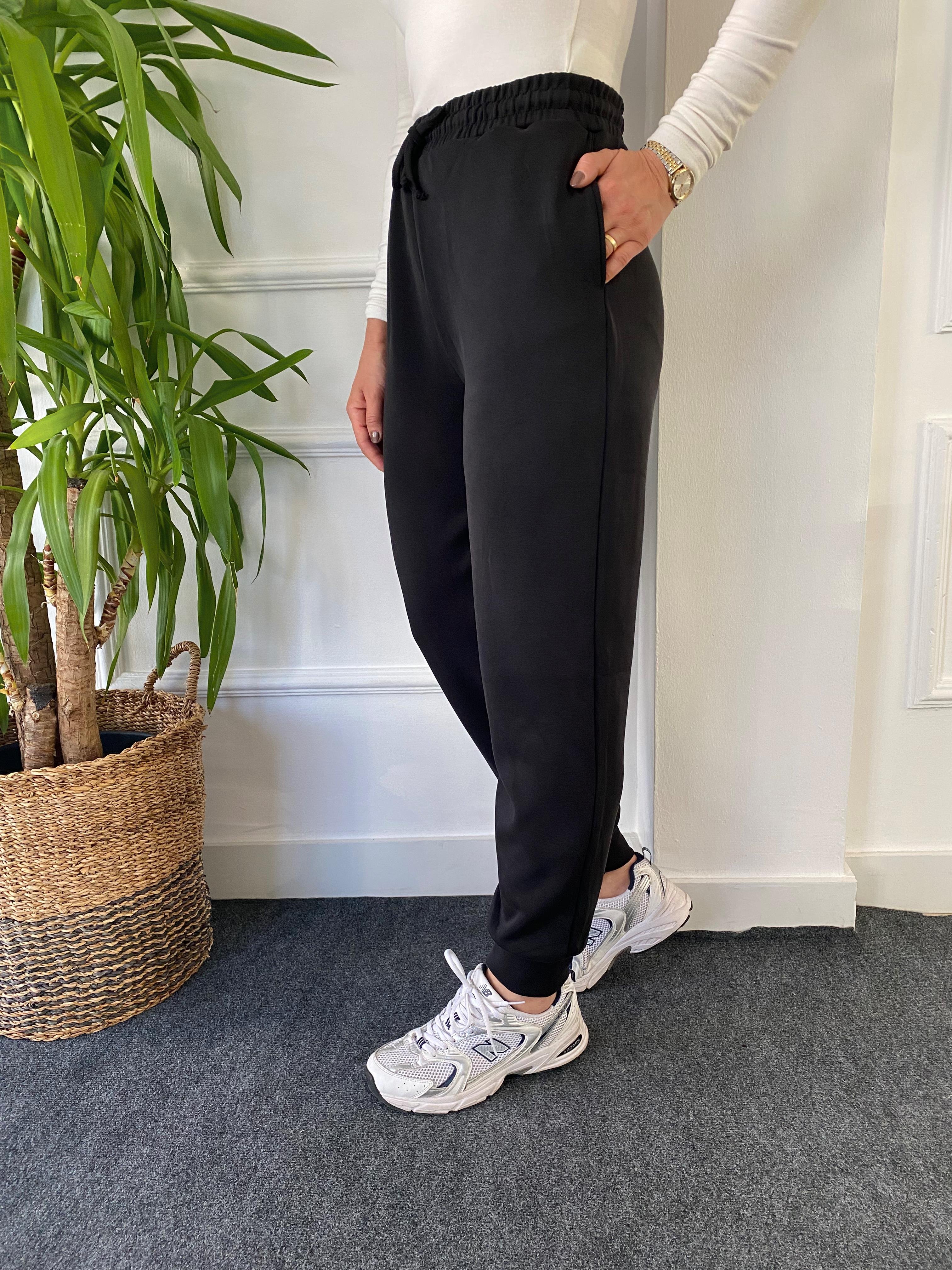 Modal Jogger Eşofman Altı Siyah