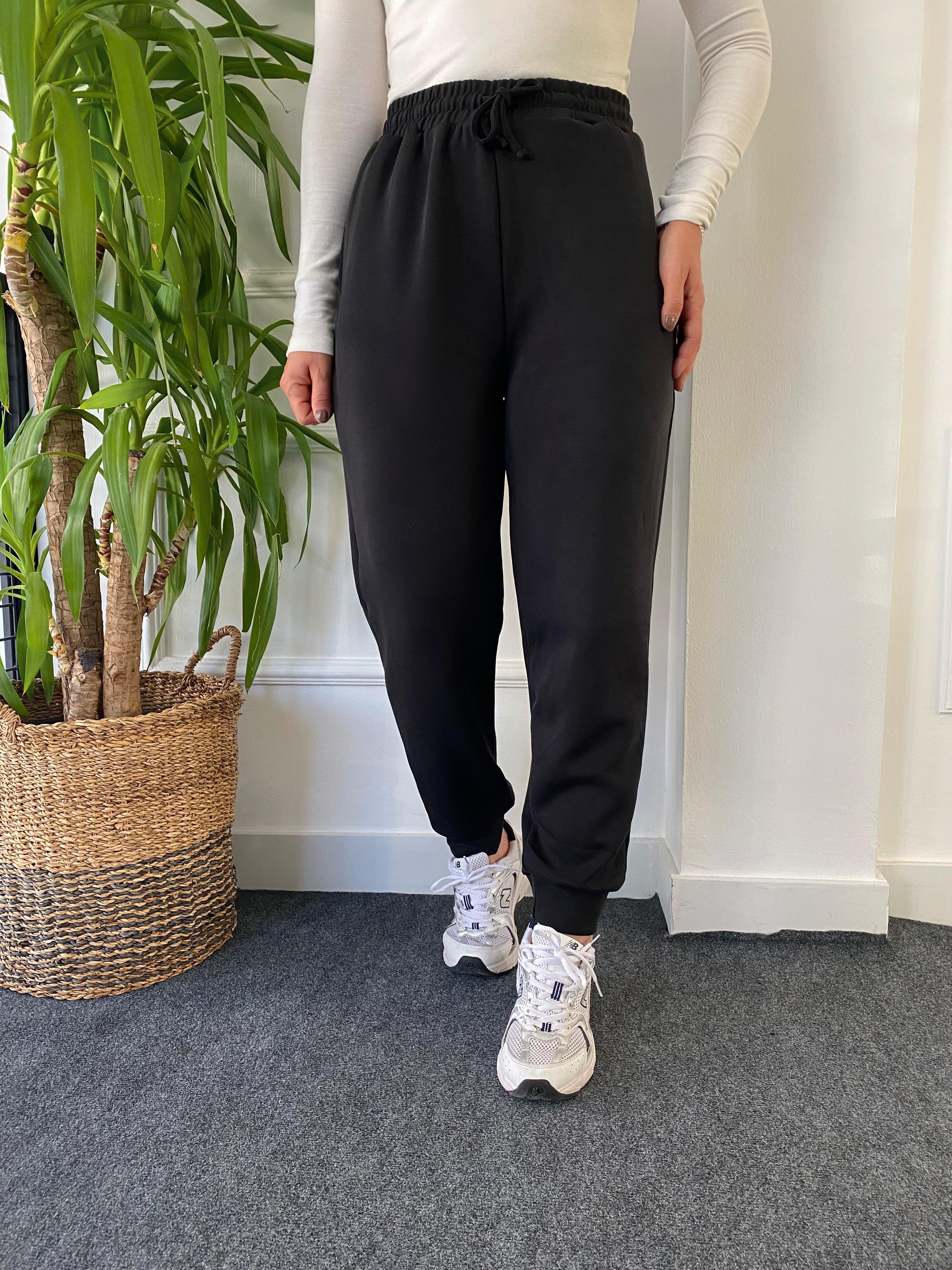 Modal Jogger Eşofman Altı Siyah