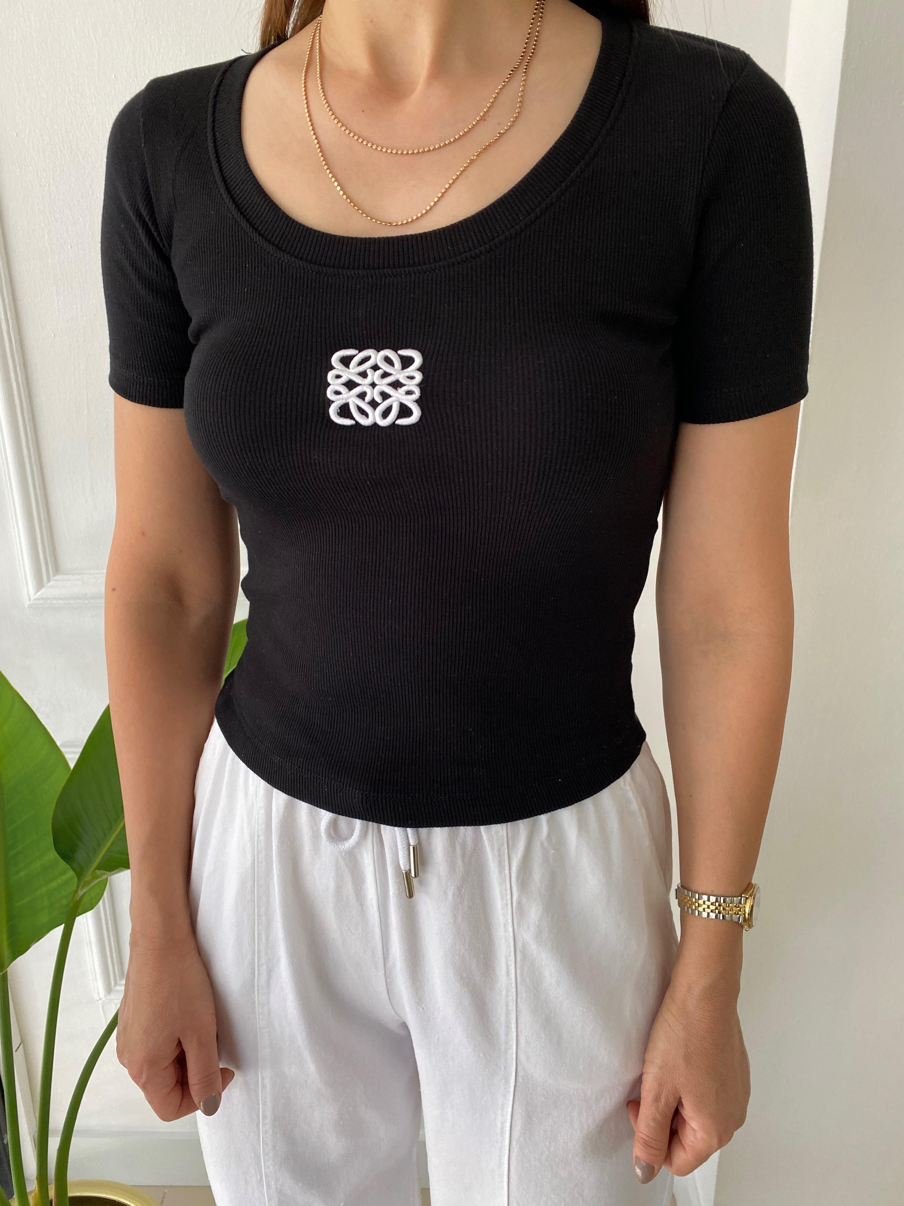 Nakışlı Fitilli Body Siyah