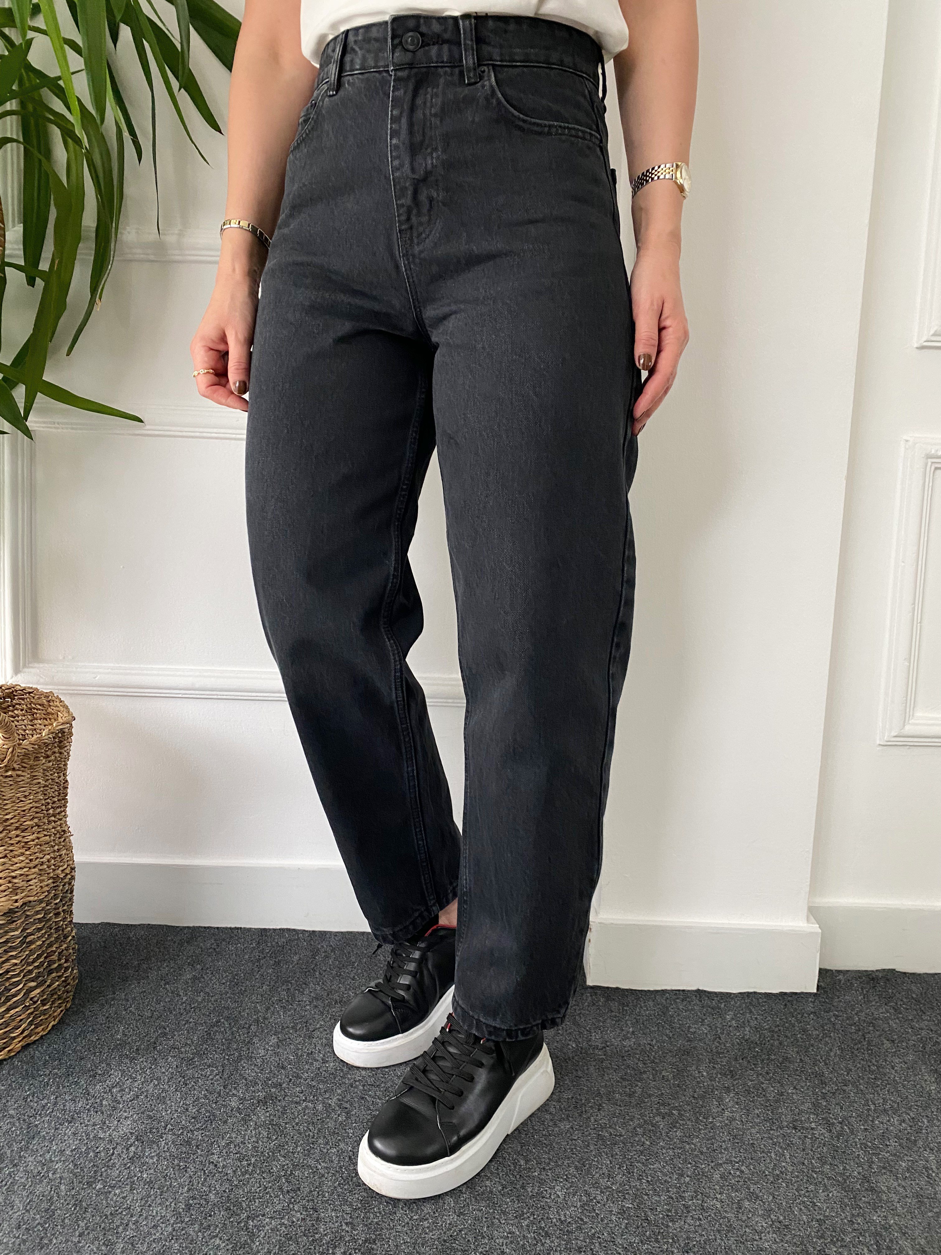 Orj. Marka Balon Fit Jean Füme