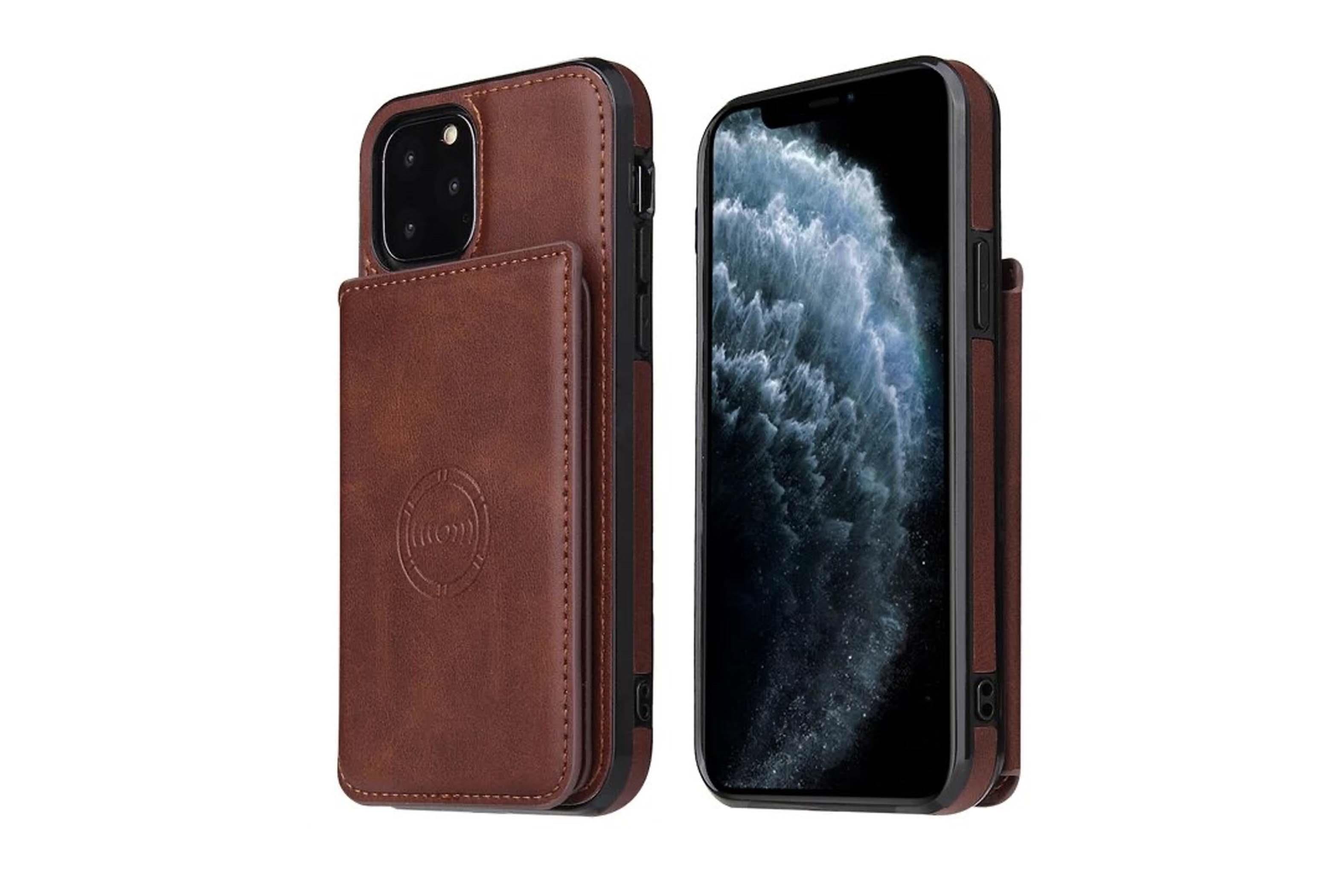 DERİ CÜZDANLI iPHONE 12 / 12 PRO KILIF