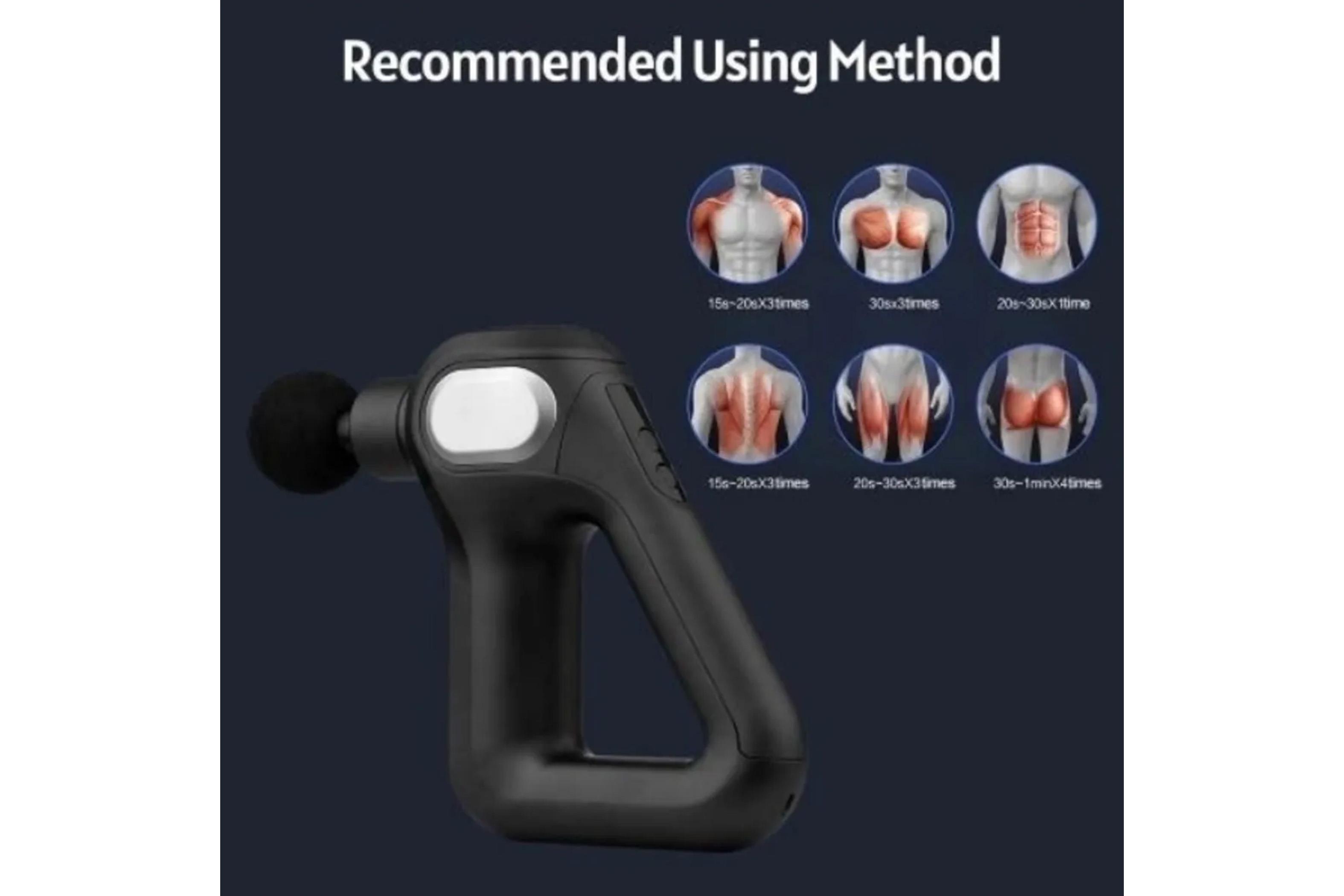 FASCIAL GUN KH-750 MASAJ ALETİKılıf&Kılıf