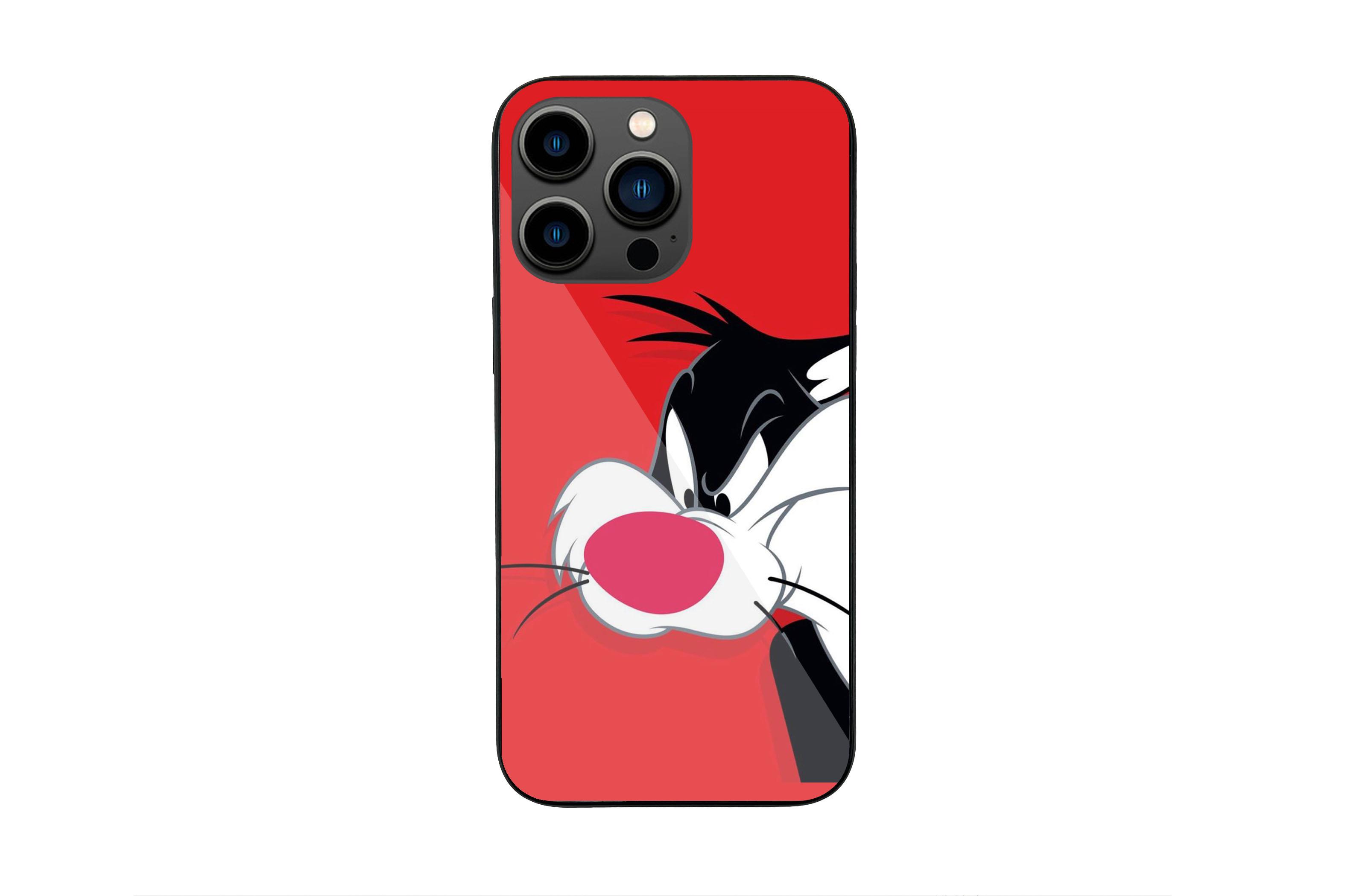 iPHONE ÇİZGİ FİLM CAM BASKI KILIFKılıf&Kılıf