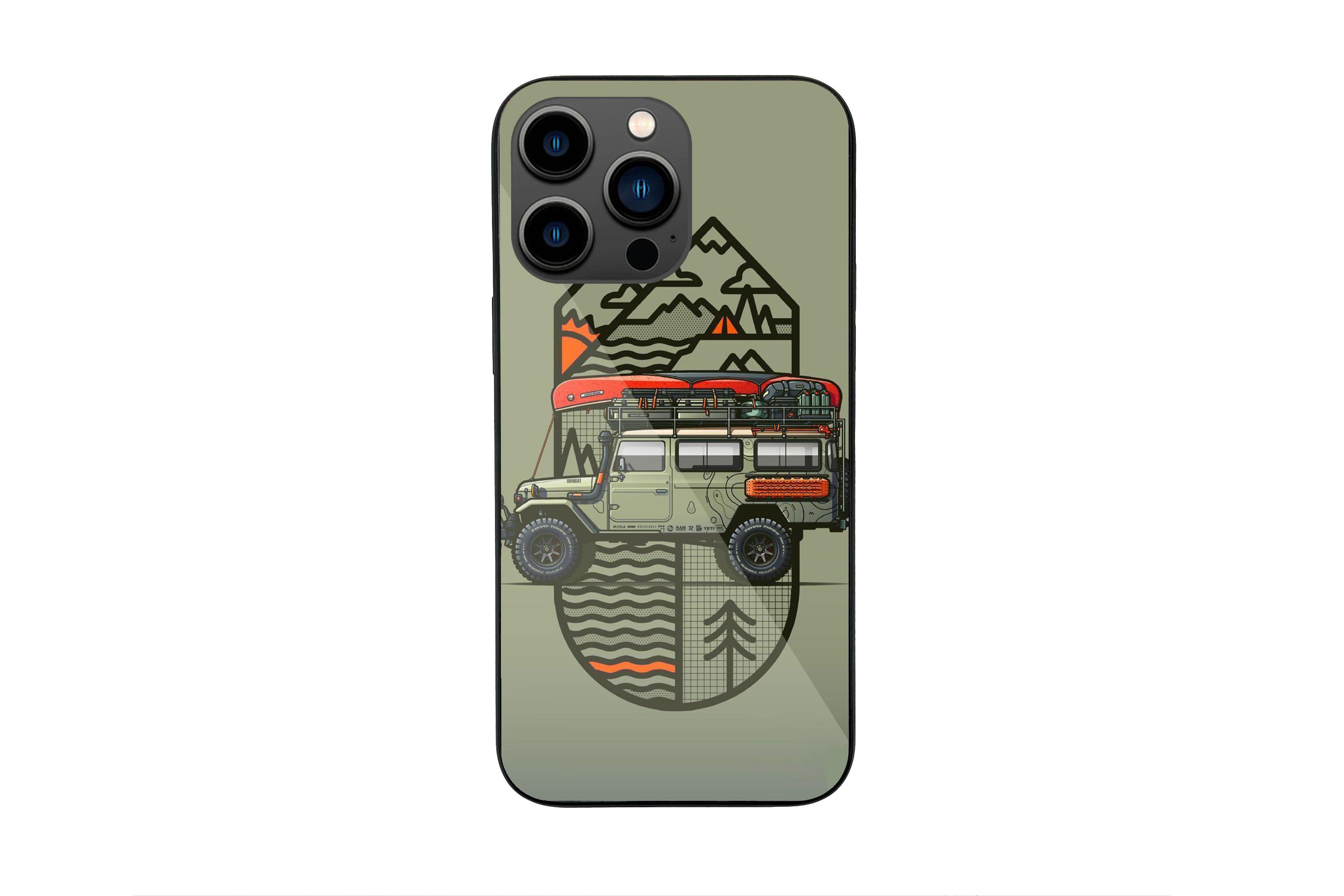 iPHONE ÇİZGİ FİLM CAM BASKI KILIFKılıf&Kılıf