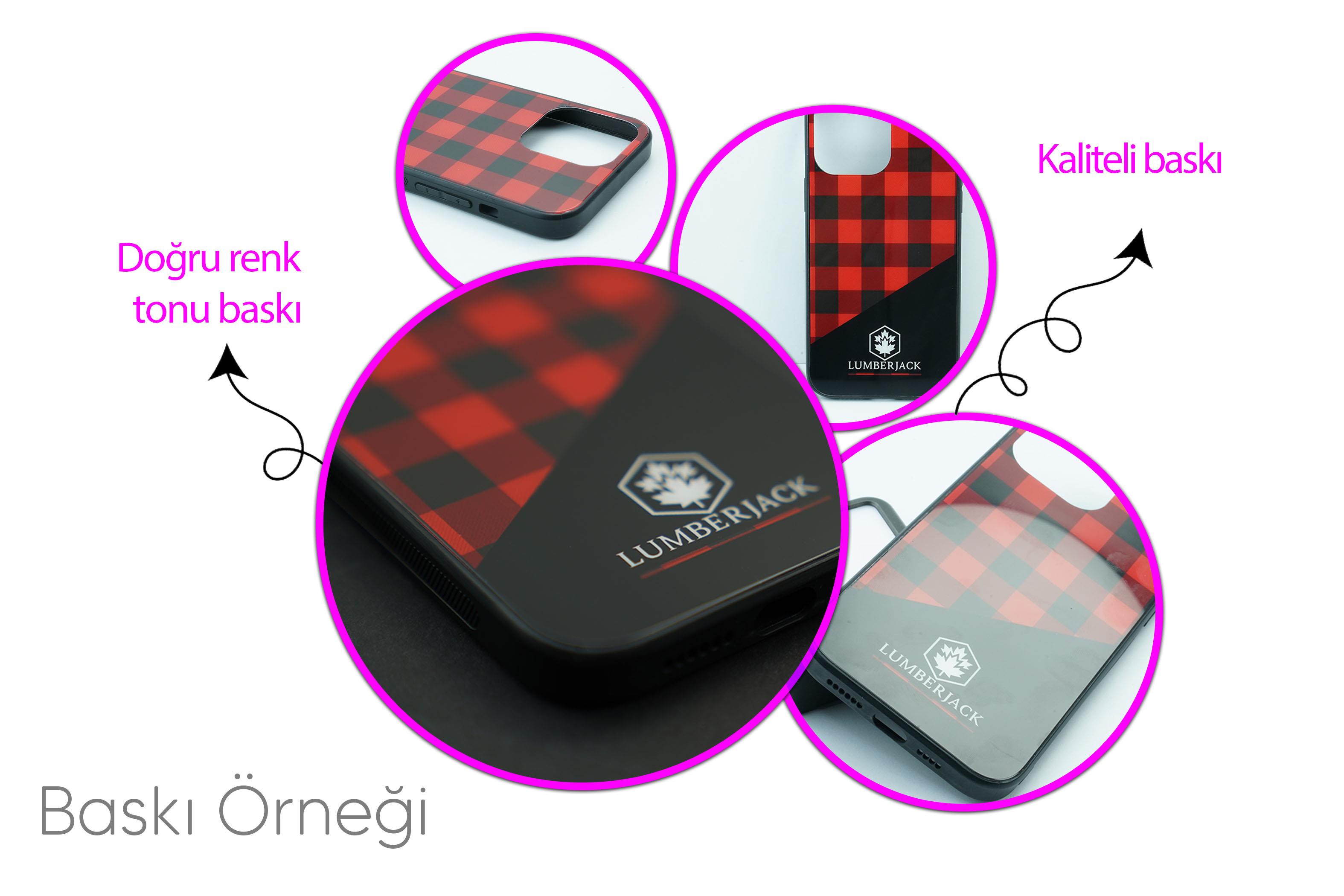 iPHONE TARAFTAR CAM BASKI KILIFKılıf&Kılıf