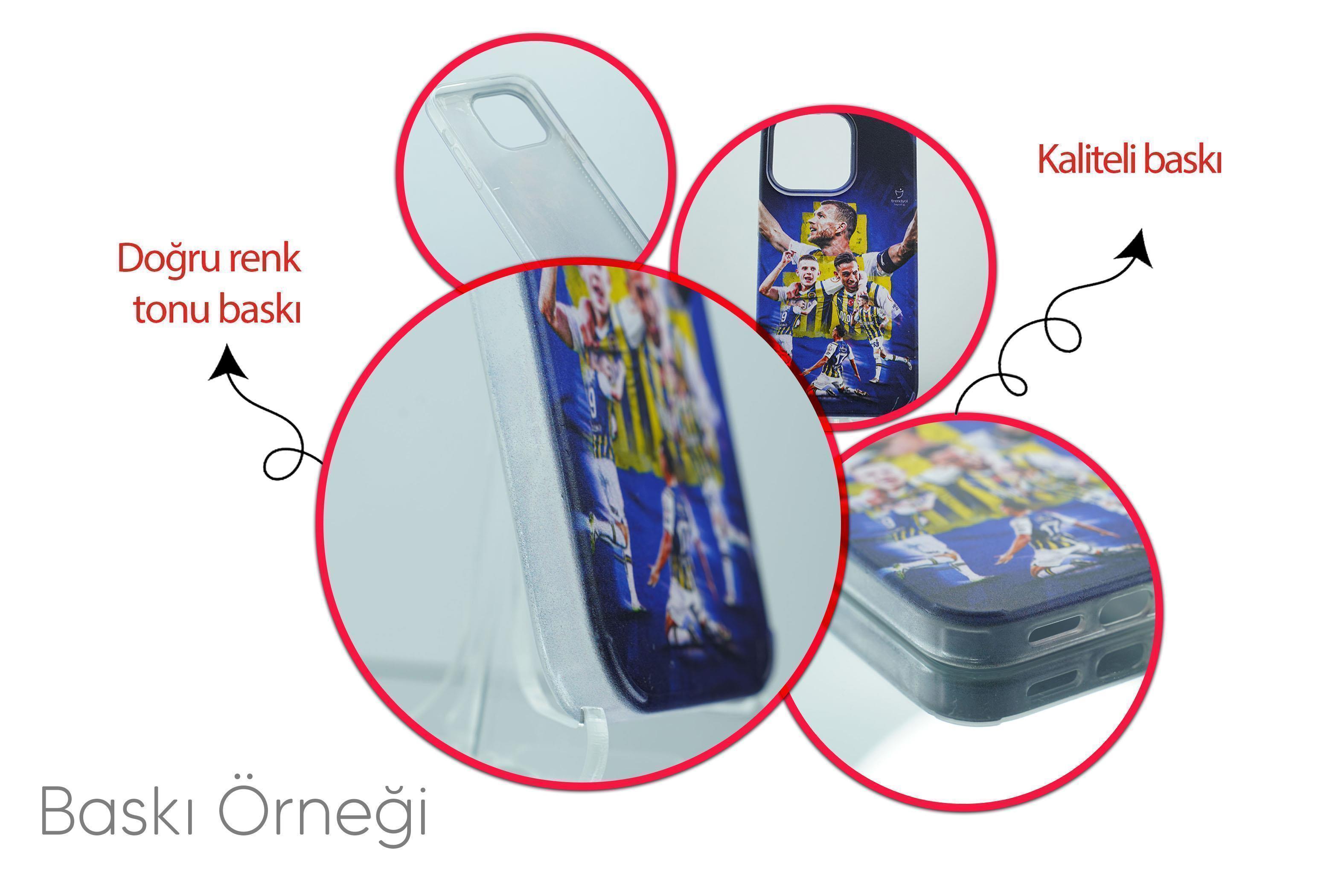 iPHONE TARAFTAR ŞEFFAF BASKI KILIFKılıf&Kılıf