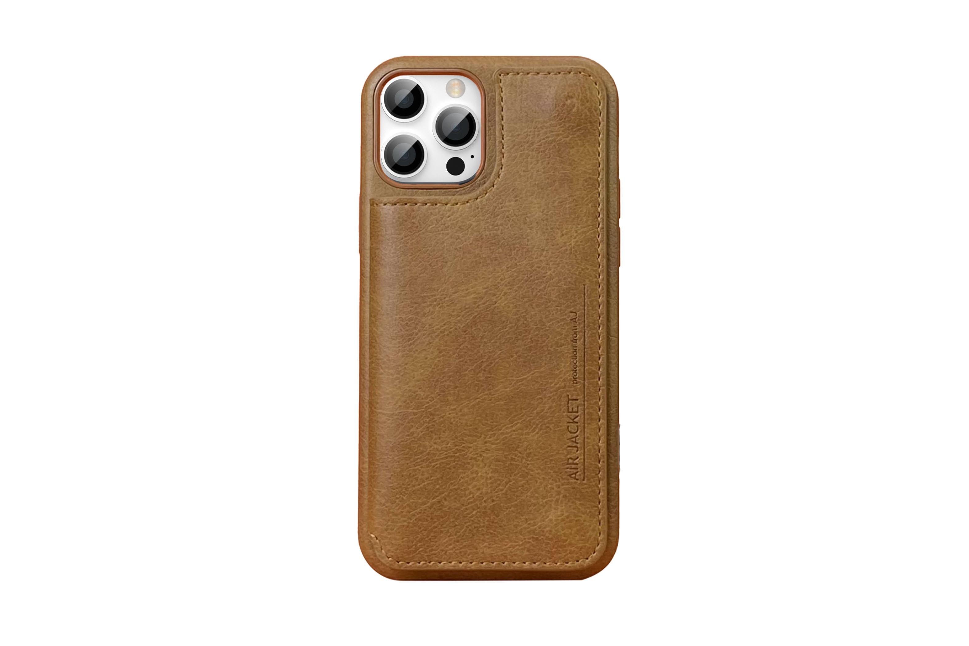 LÜKS KARTLIKLI DERİ iPHONE 13 PRO KILIF