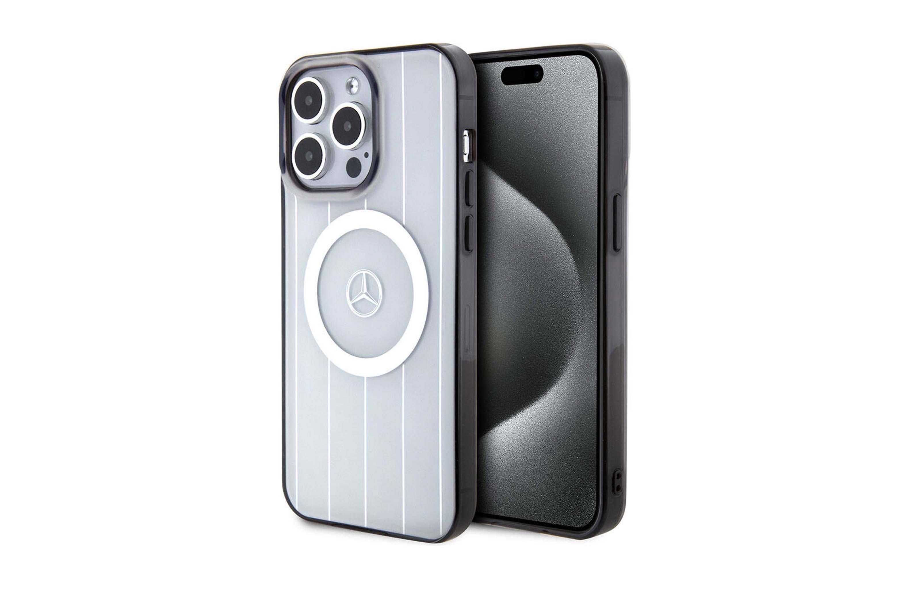 MERCEDES B MAGSAFE CASE LINES IPHONE 15 P MAX KILIF