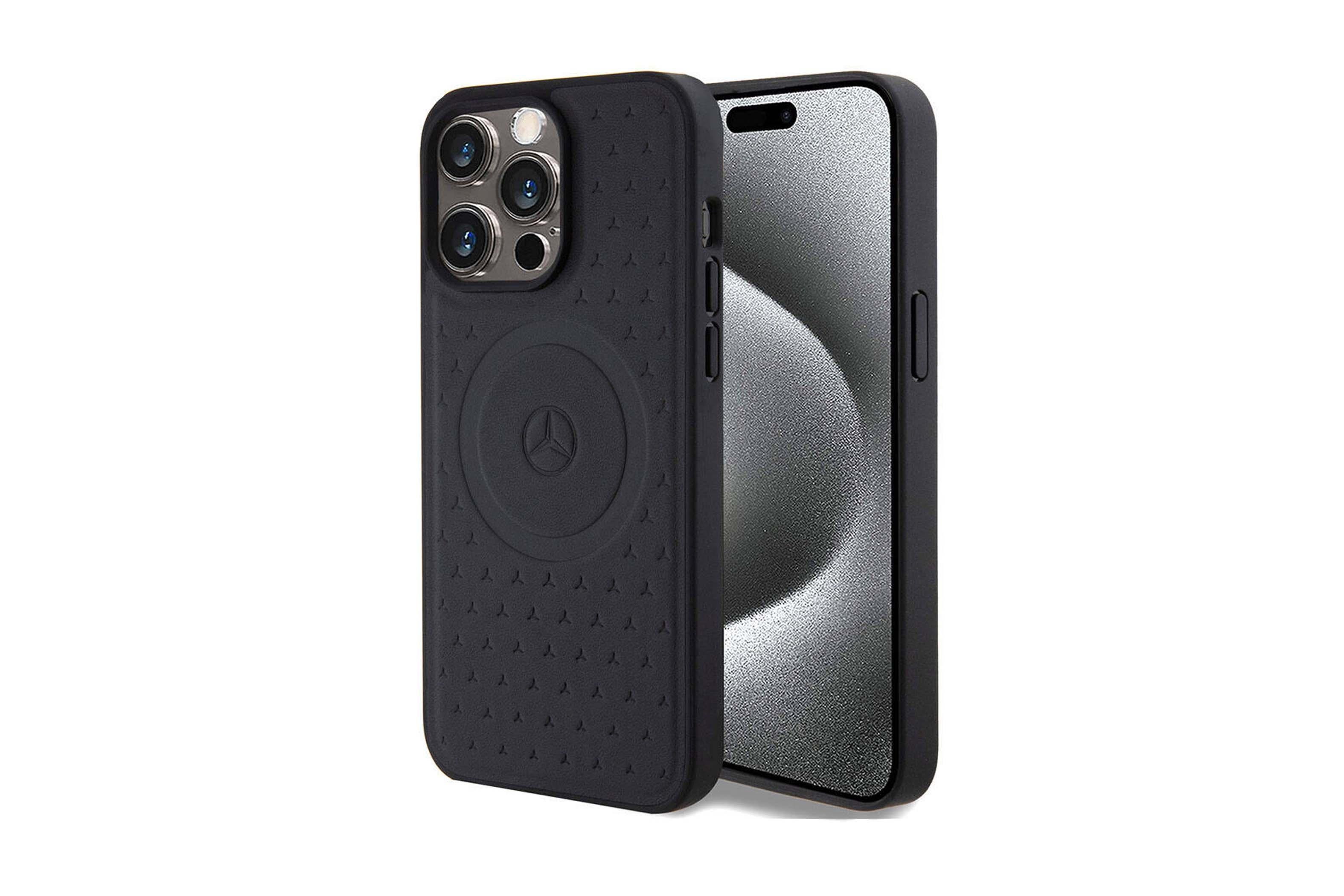 MERCEDES LEATHER MAGSAFE IPHONE 15 P MAX KILIF