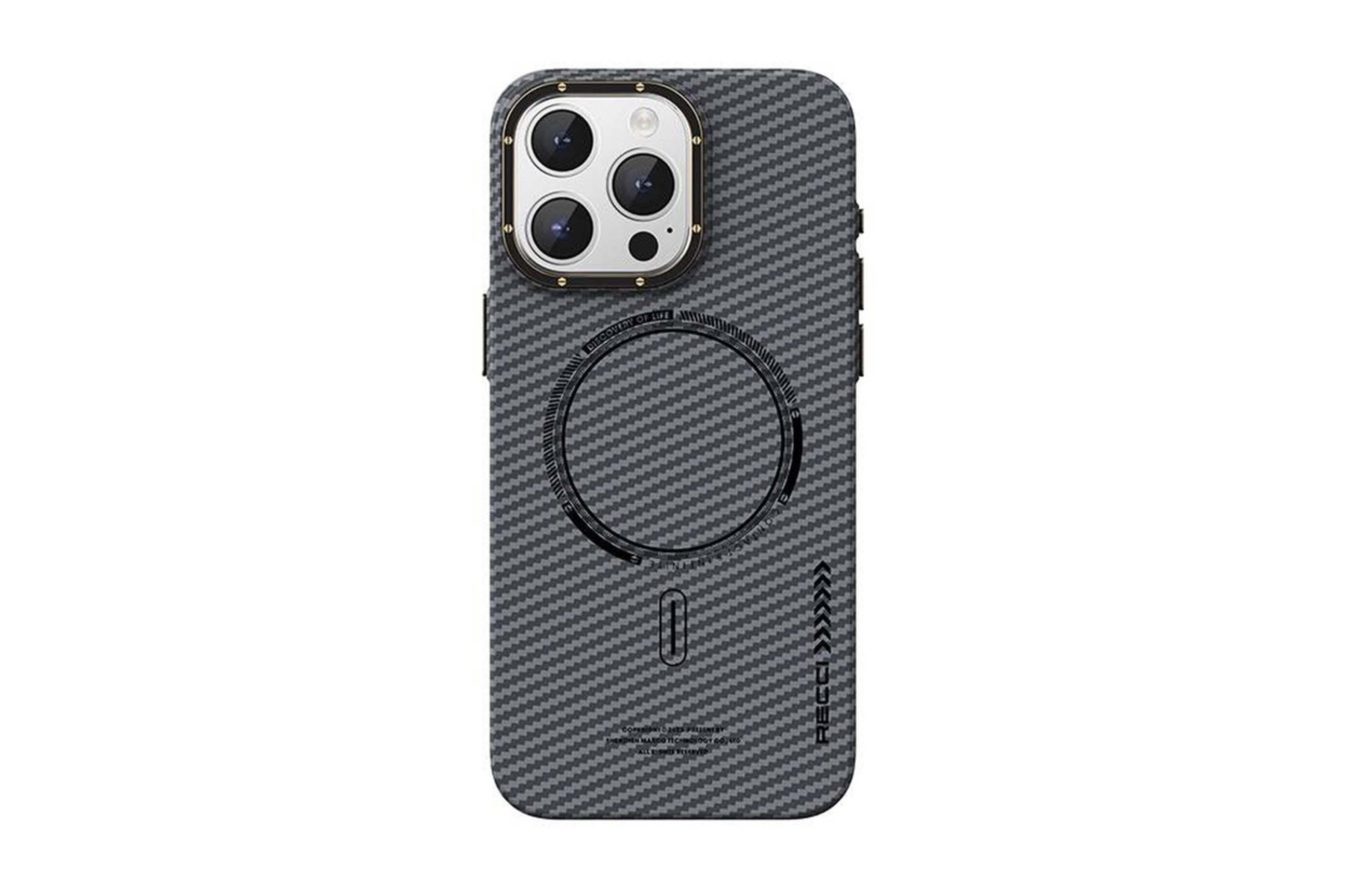 RECCI MAGNETIC CARBON SLIM IPHONE 15 PRO MAX KILIF