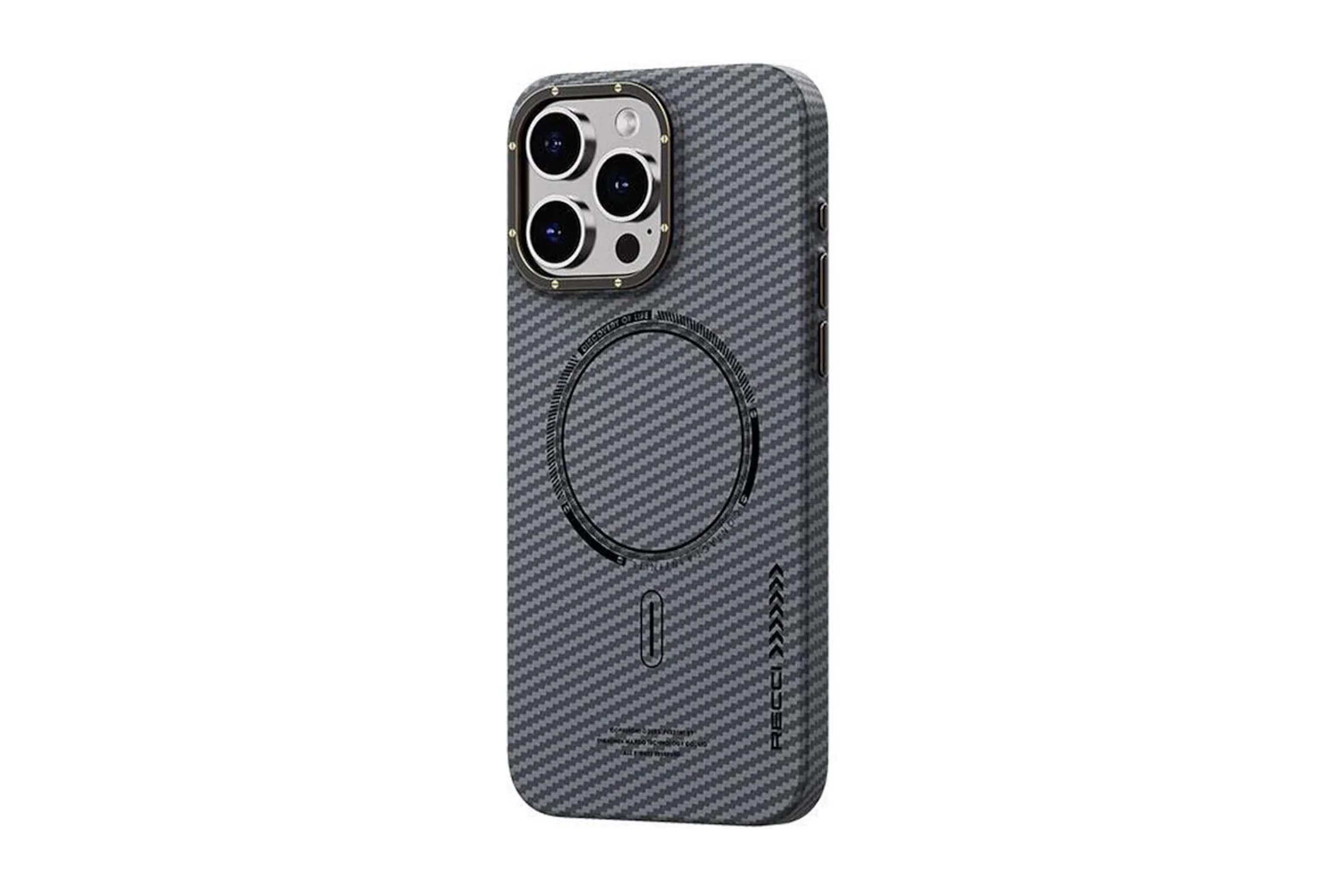 RECCI MAGNETIC CARBON SLIM IPHONE 15 PRO MAX KILIF