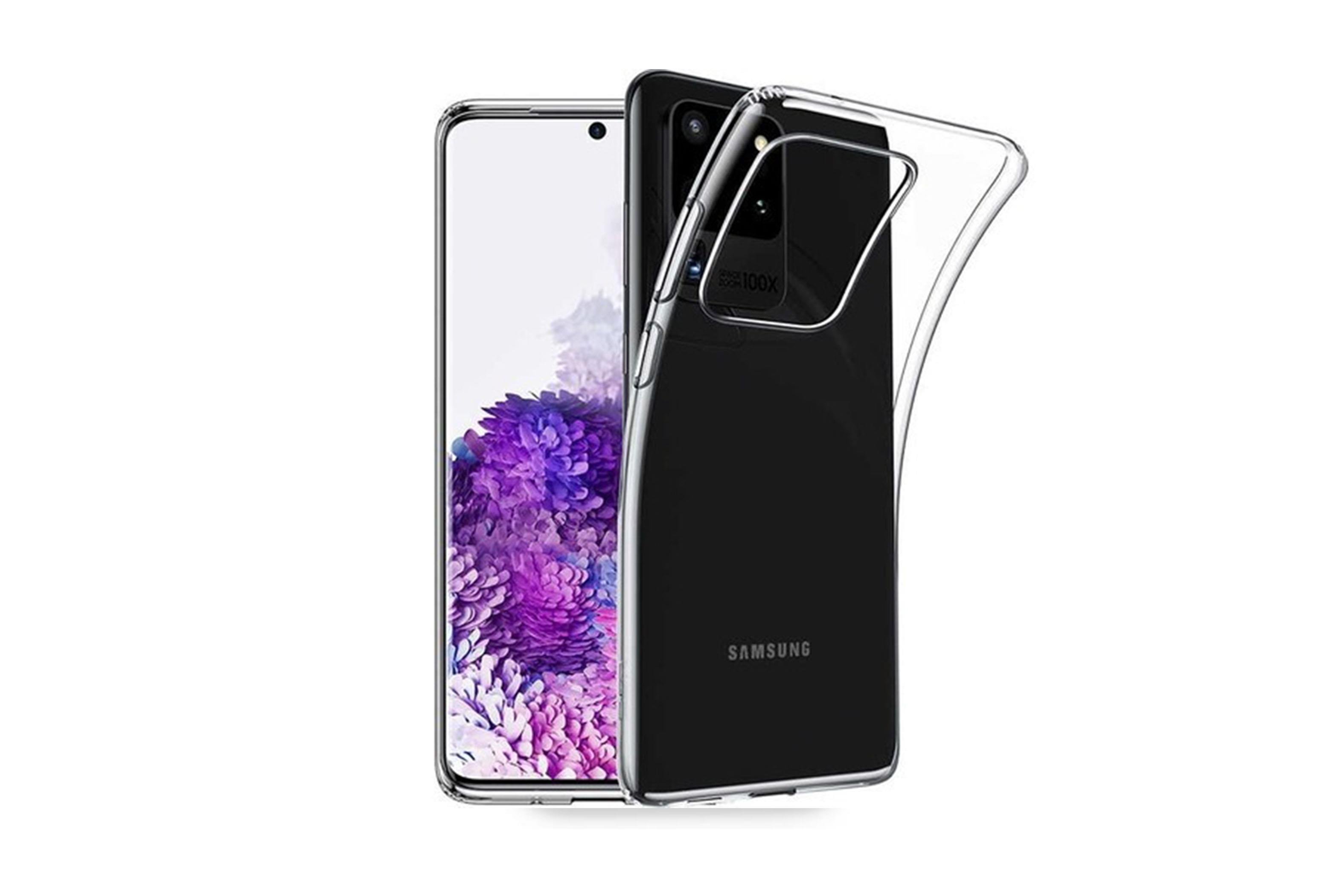 SÜPER ŞEFFAF SİLİKON SAMSUNG S20 ULTRA KILIF