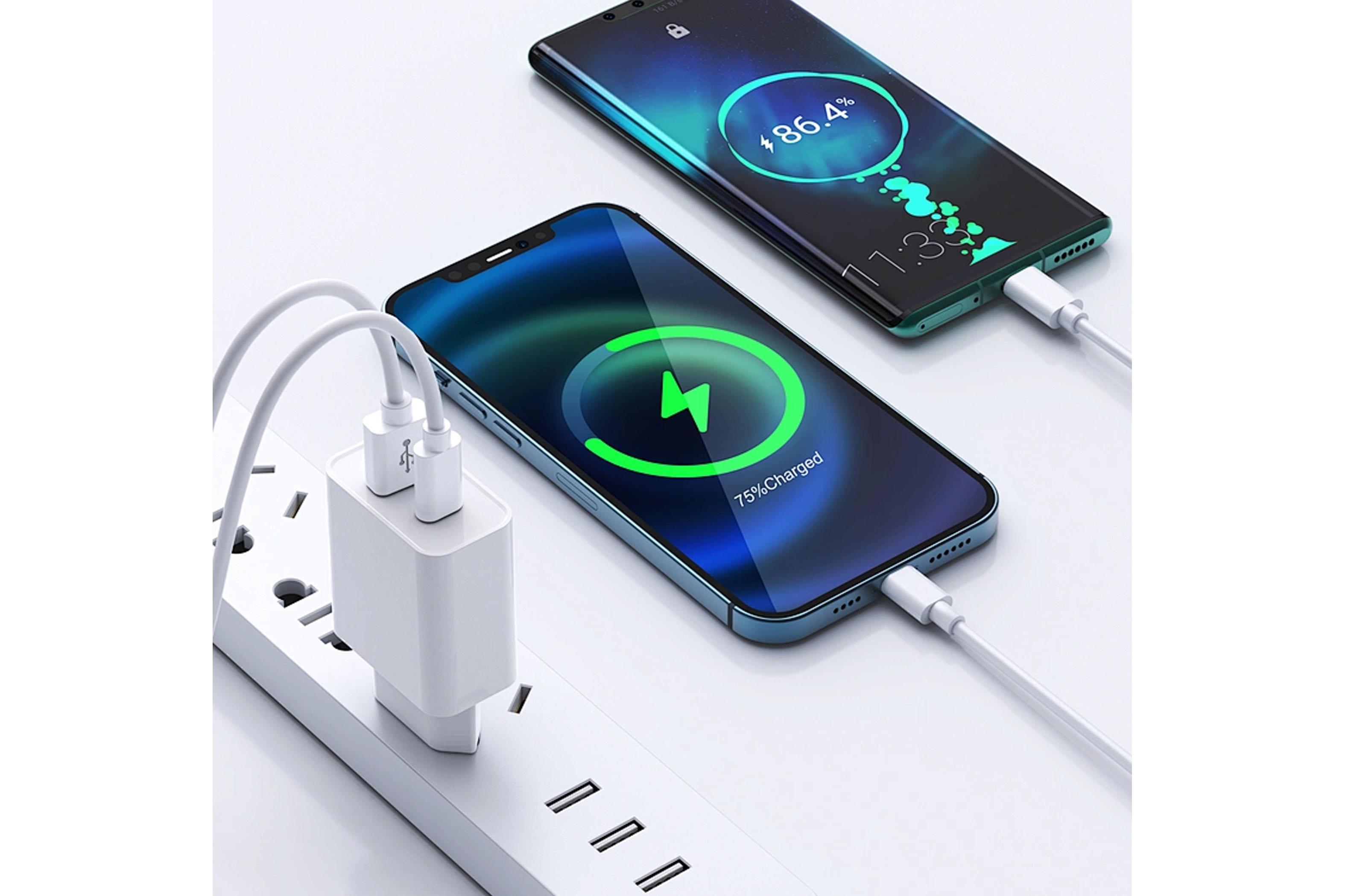 WIWU QUICK DUAL USB-A FAST CHARGERKılıf&Kılıf