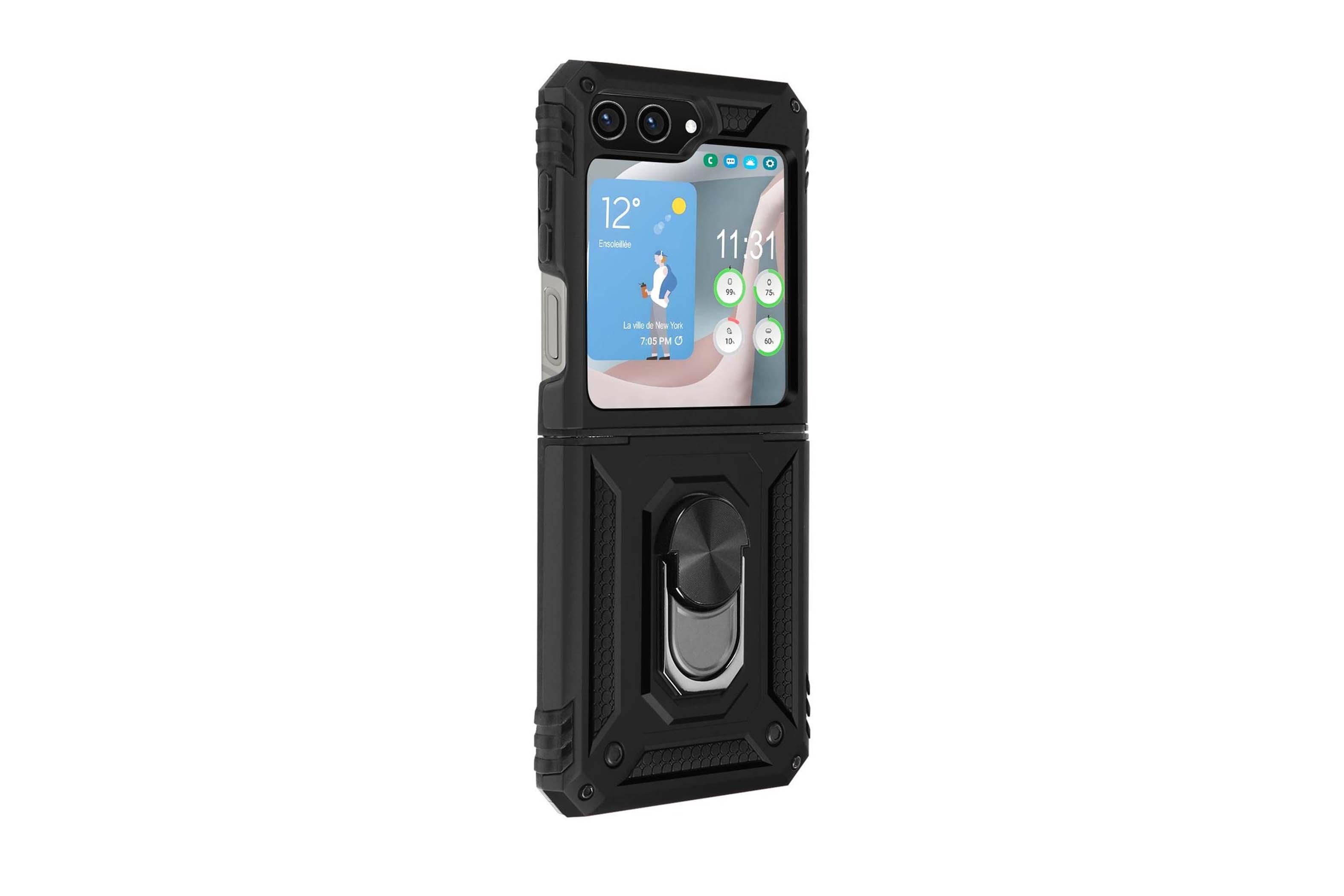 YÜZÜKLÜ TRANSFORMERS SAMSUNG Z FLIP 5 KILIF