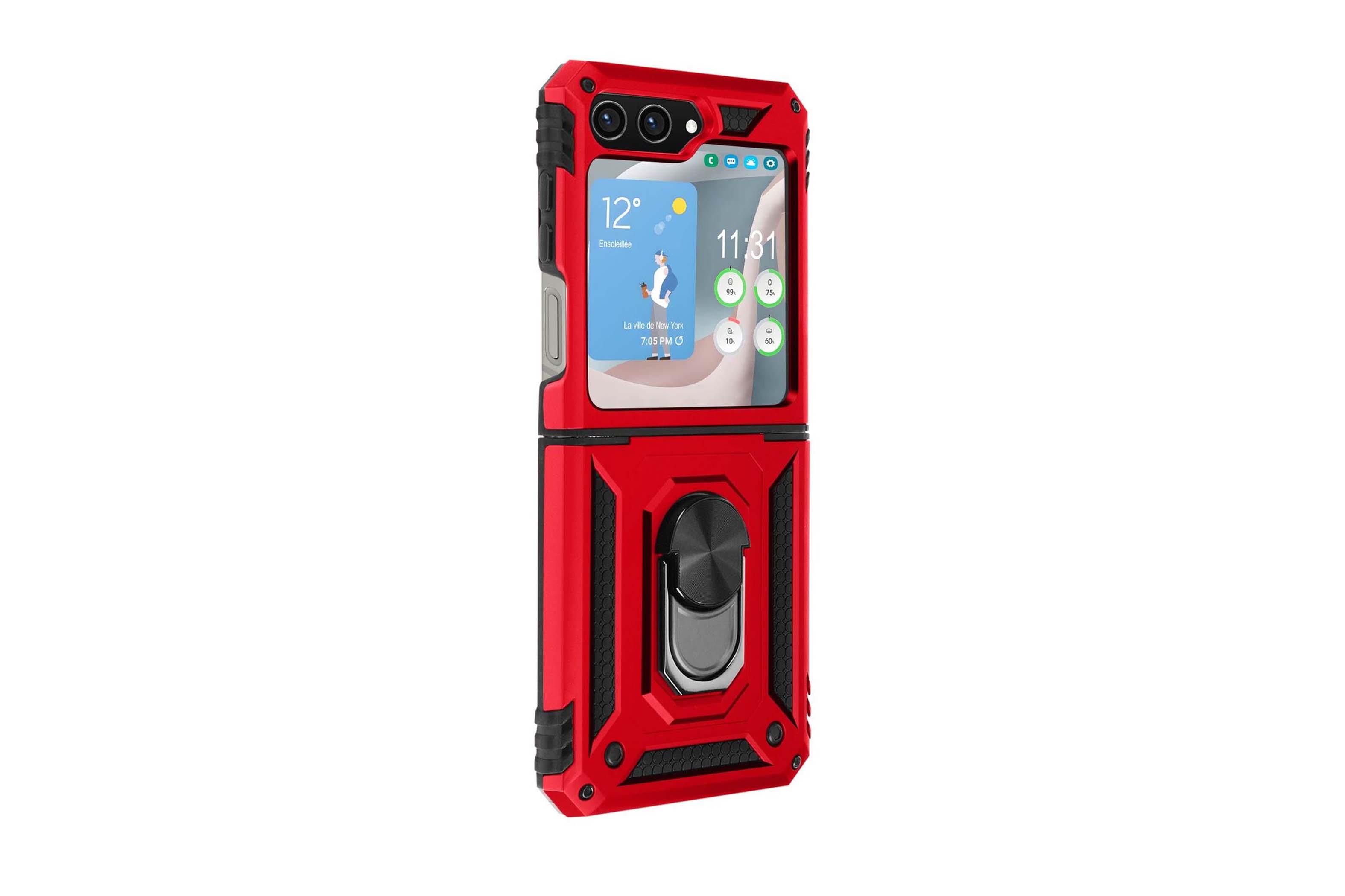 YÜZÜKLÜ TRANSFORMERS SAMSUNG Z FLIP 5 KILIF