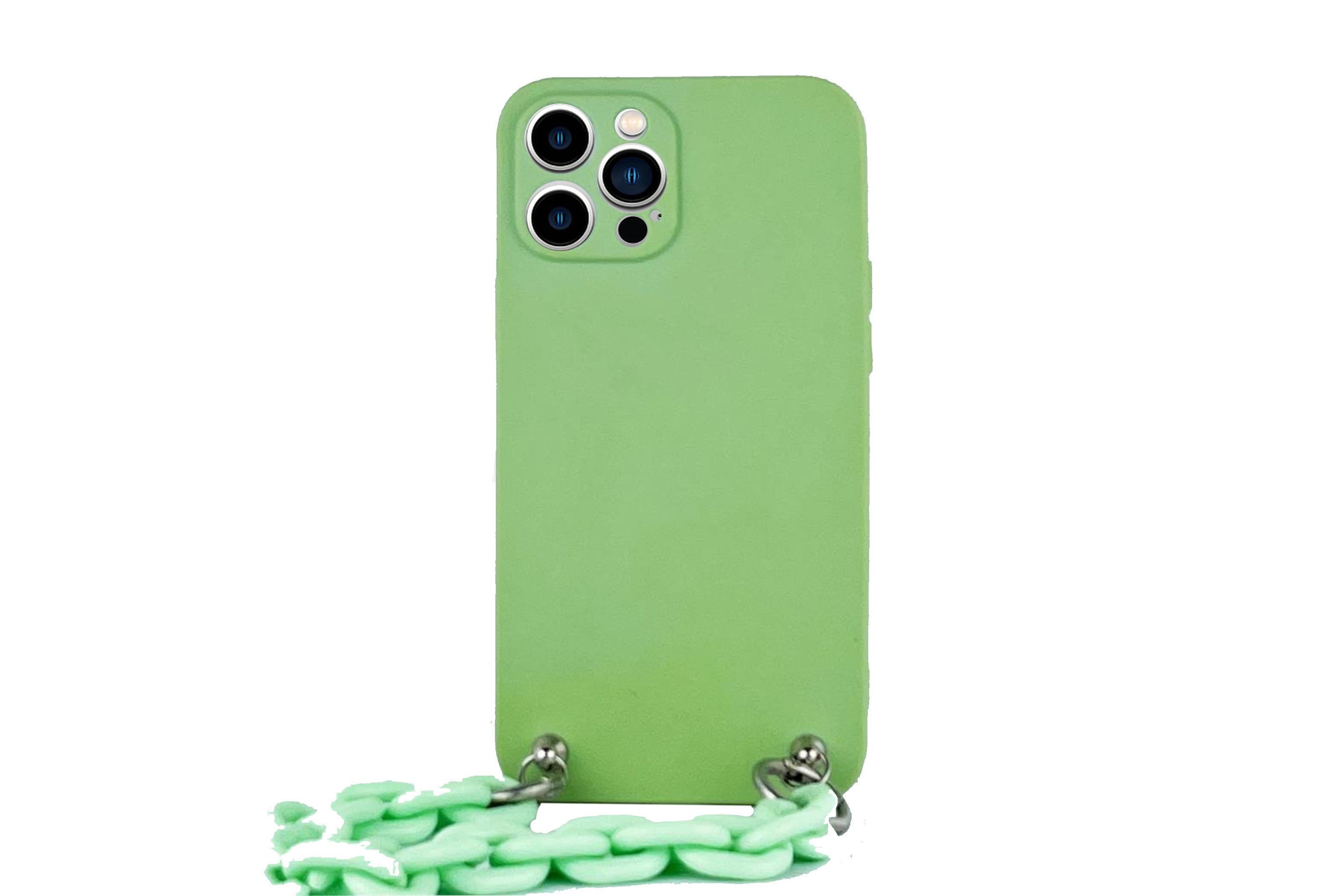 ZİNCİRLİ SİLİKON iPHONE 12 PRO MAX KILIF