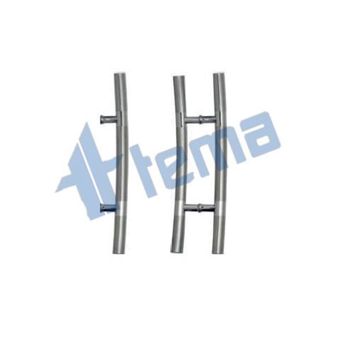 KAHE PASLANMAZ CAM KAPI KOLU 30*60 KH-107-30 (1) AD