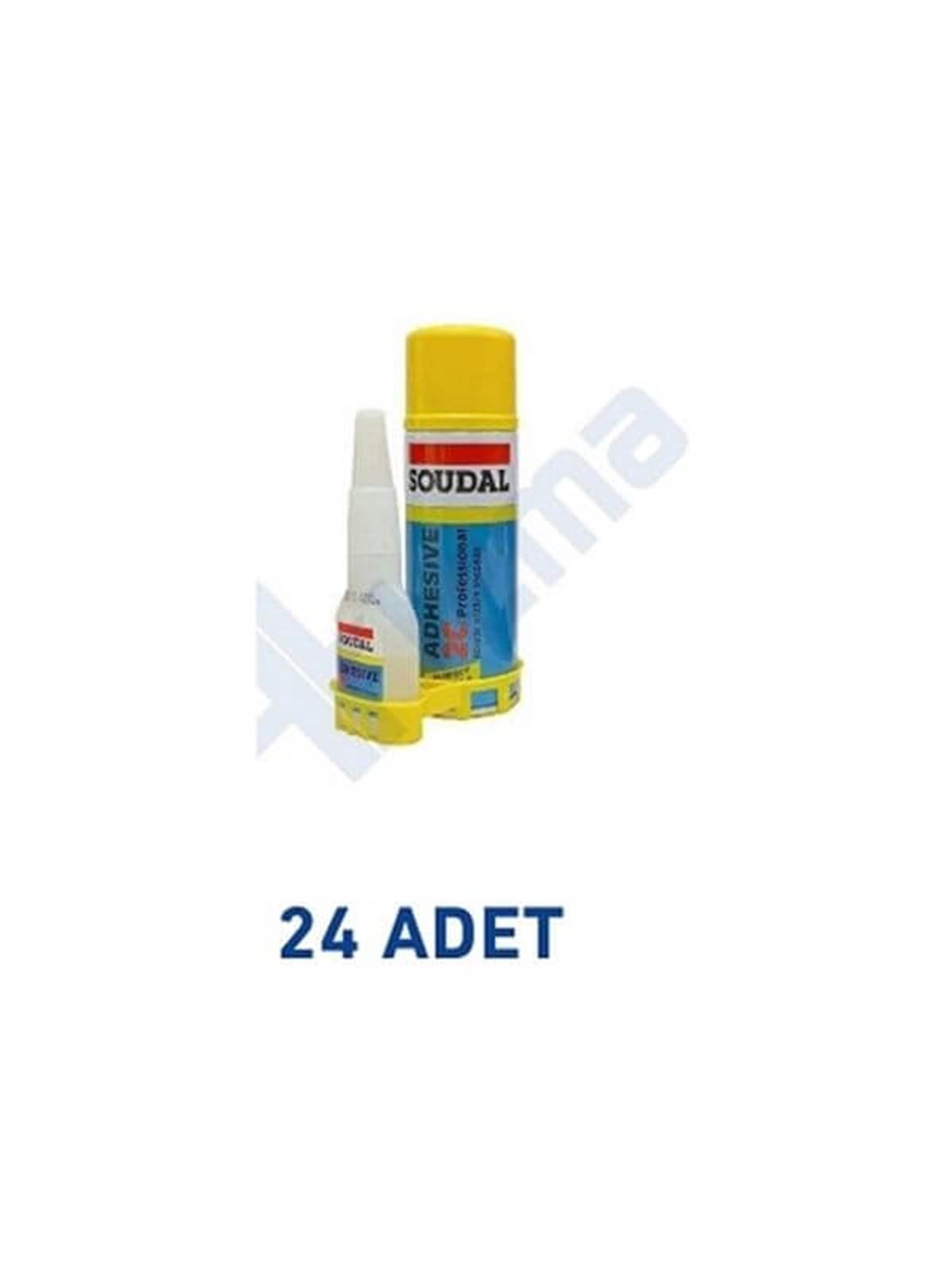 Soudal Hızlı Yapıştırıcı 2C 400Ml+100Gr - Şeffaf