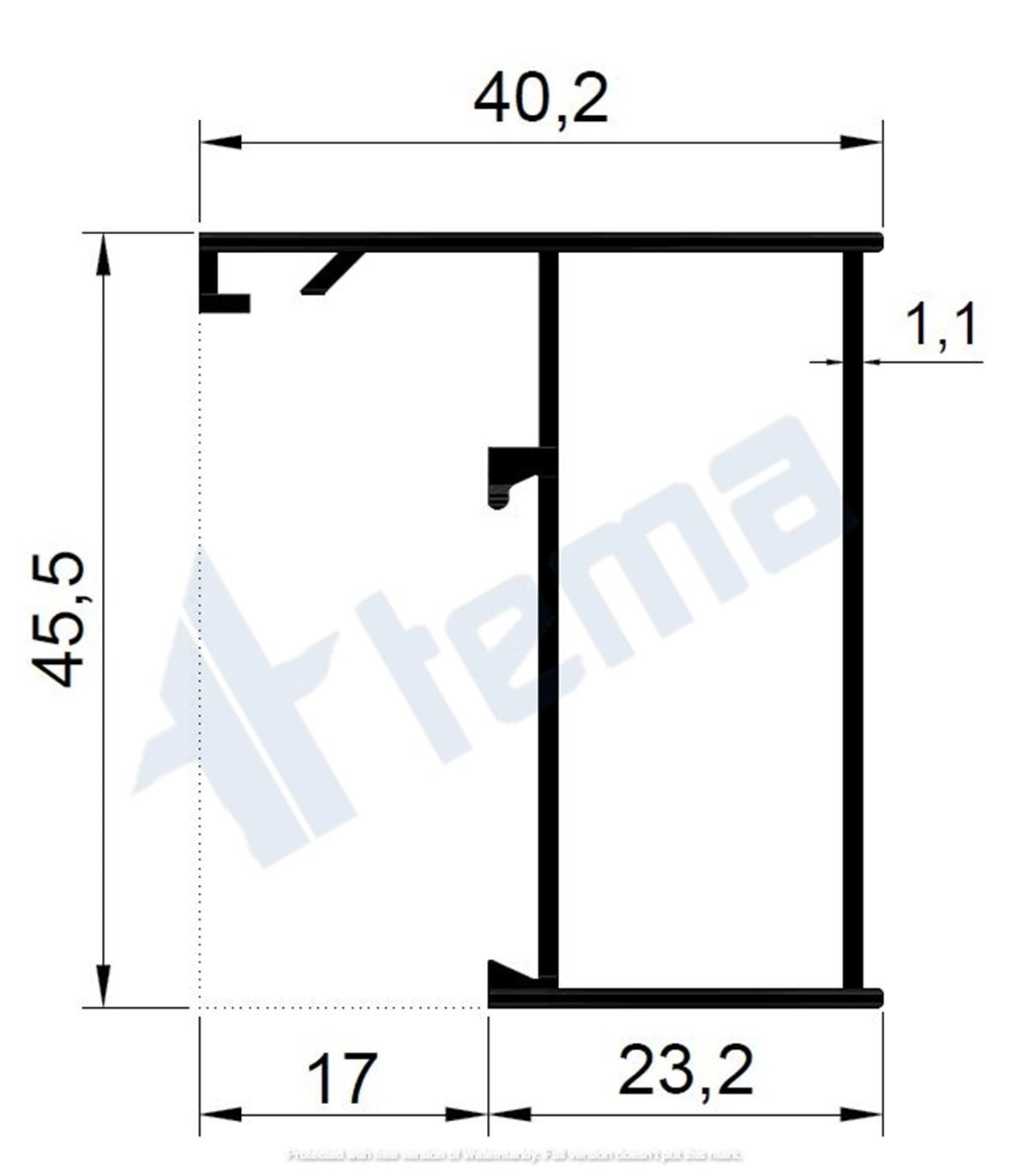 T.3001 ALDOKS DAR KASA PROFİLİ
