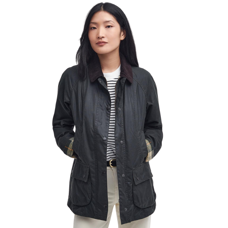 Barbour Beadnell Kadın Yağlı Ceket LWX0667-B01