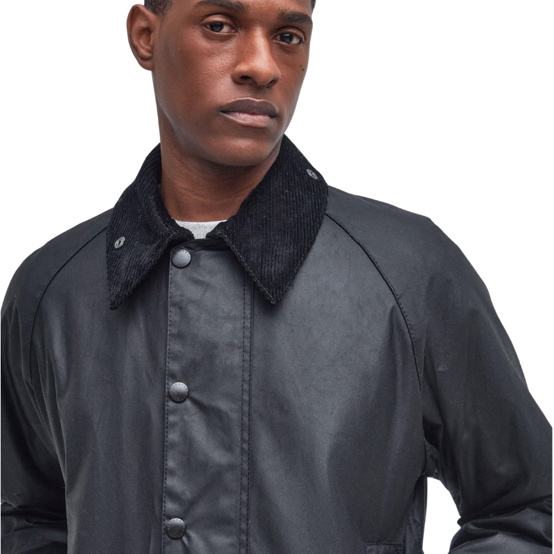 Barbour Beaufort Siyah Yağlı Ceket MWX0017-113